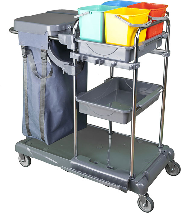  JUMBO JANITOR CARTS