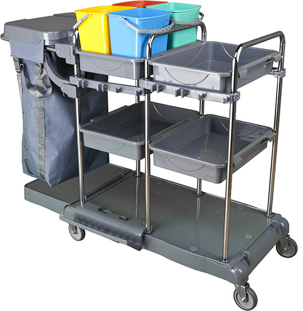 JUMBO JANITOR CARTS