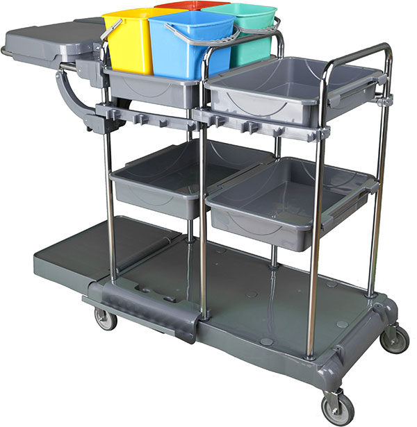 JUMBO JANITOR CARTS