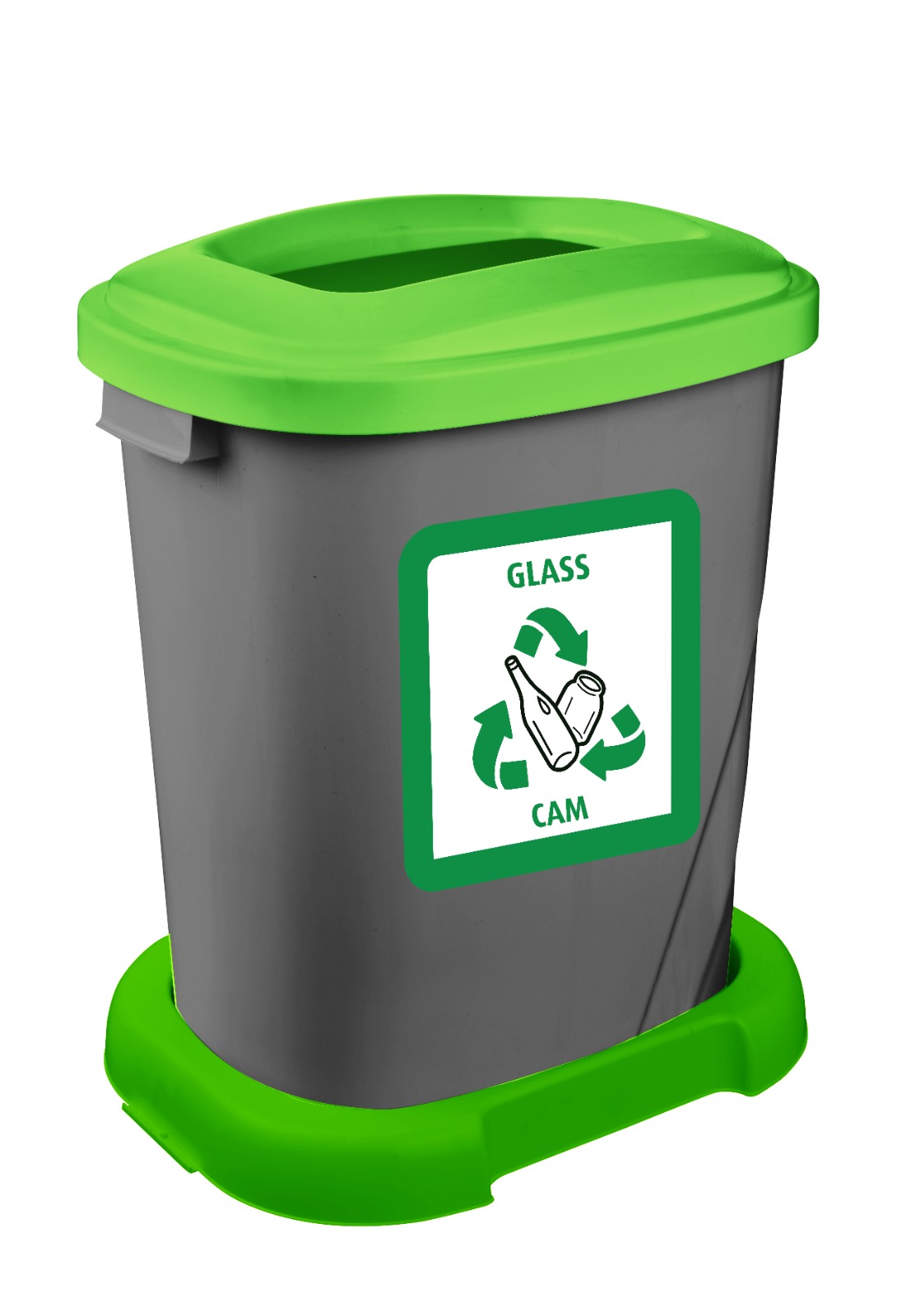 SEAU DE RECYCLAGE EN VERRE 50LT