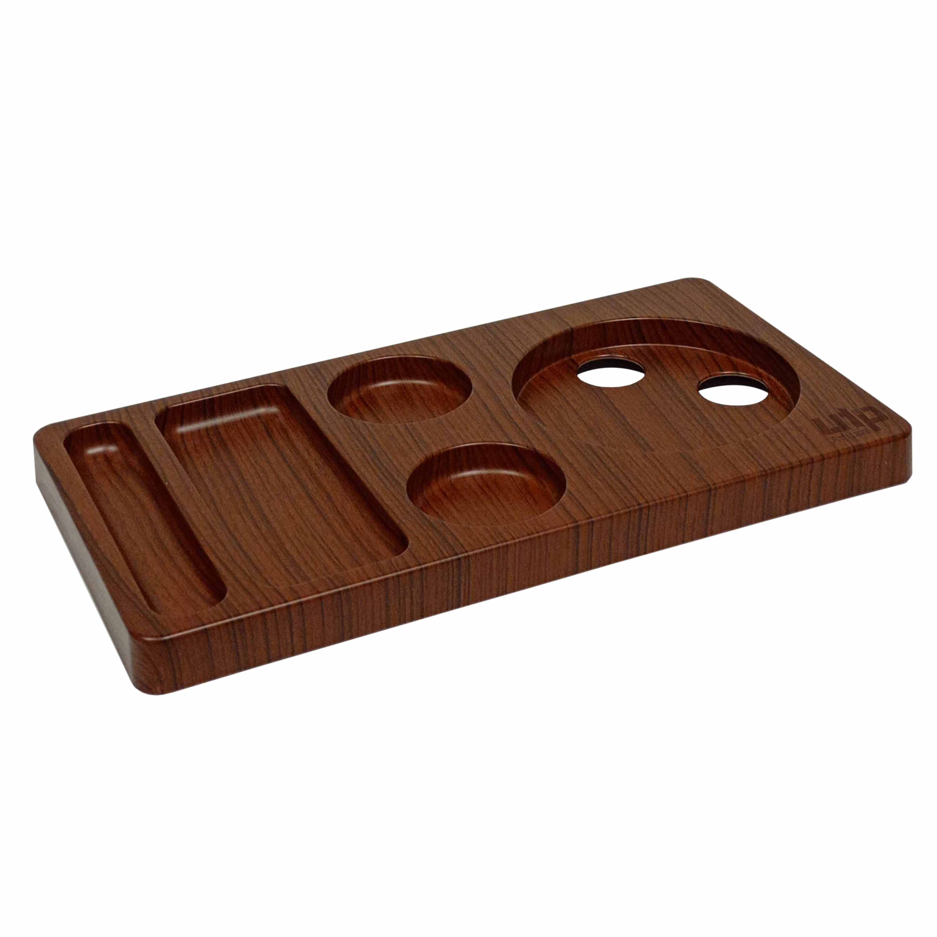 HOTEL TYPE WELCOME AND DINING TRAY WOOD