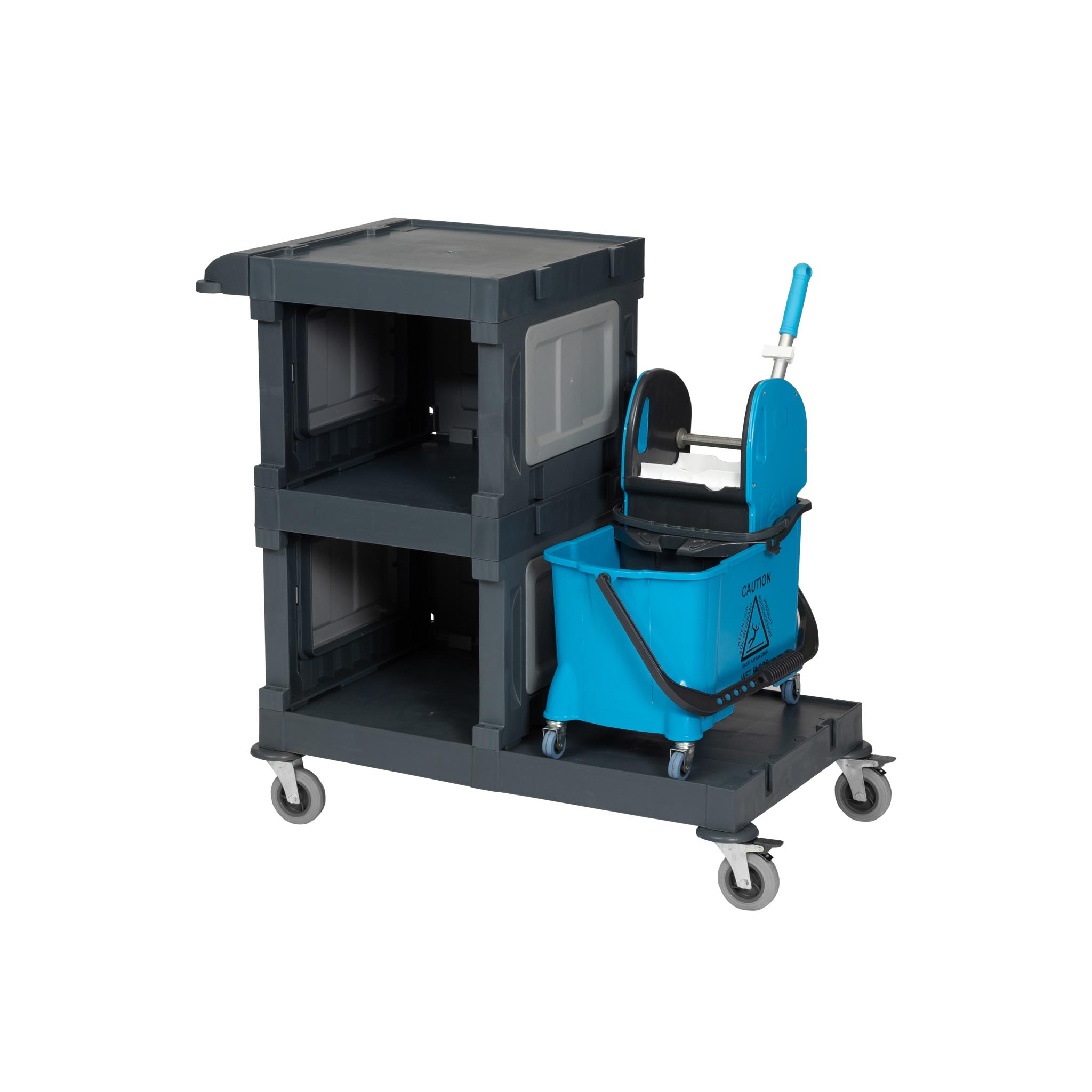 ALFACART HOSPITAL CLEANING TROLLEY