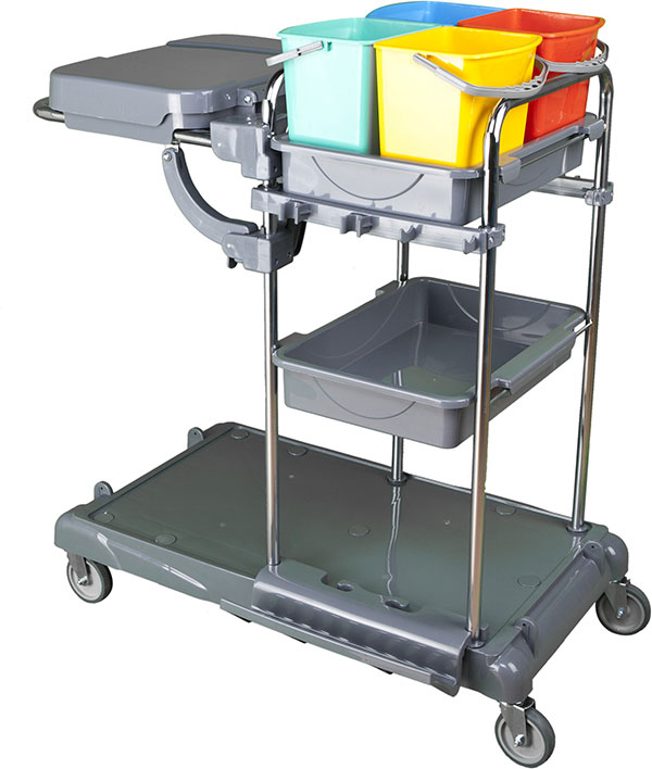  JUMBO JANITOR CARTS