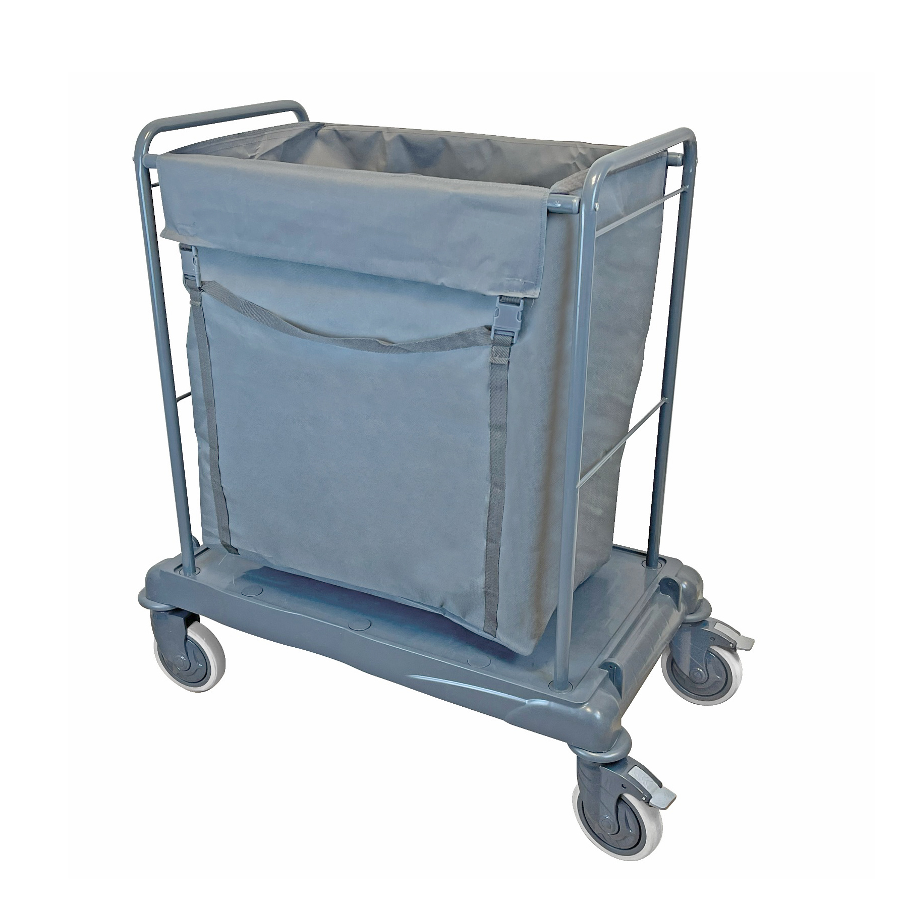 WASTE COLLECTION TROLLEY LARGE WHEEL PAINTED