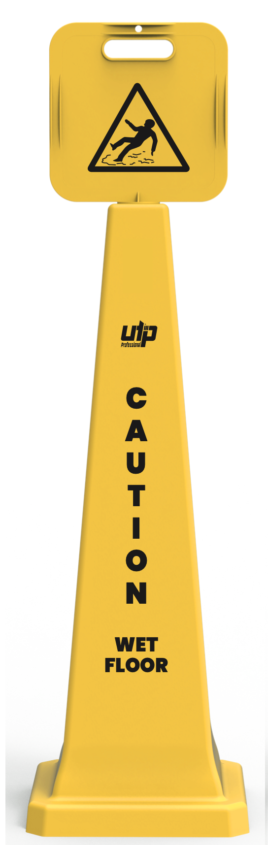 TALL CONE CAUTION SIGN 