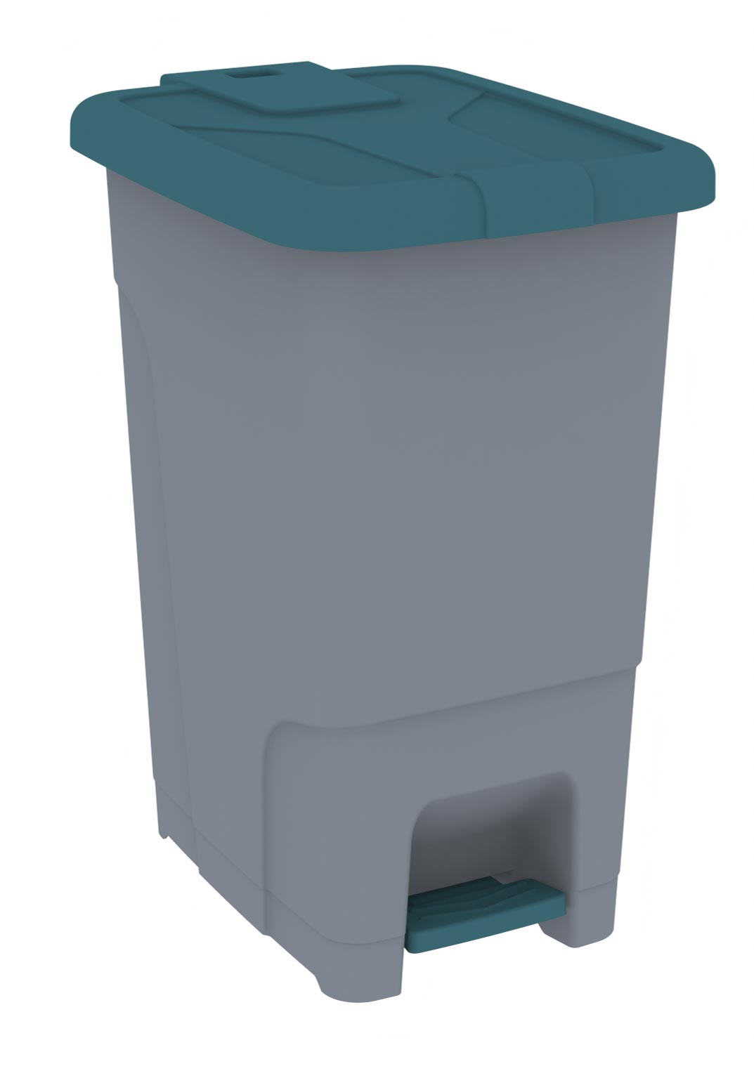 SLIM WASTE BIN 30 LT - GREY