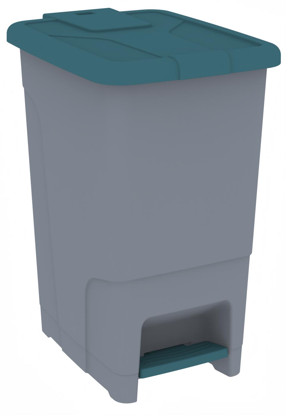SLIM WASTE BIN 50 LT - GREY