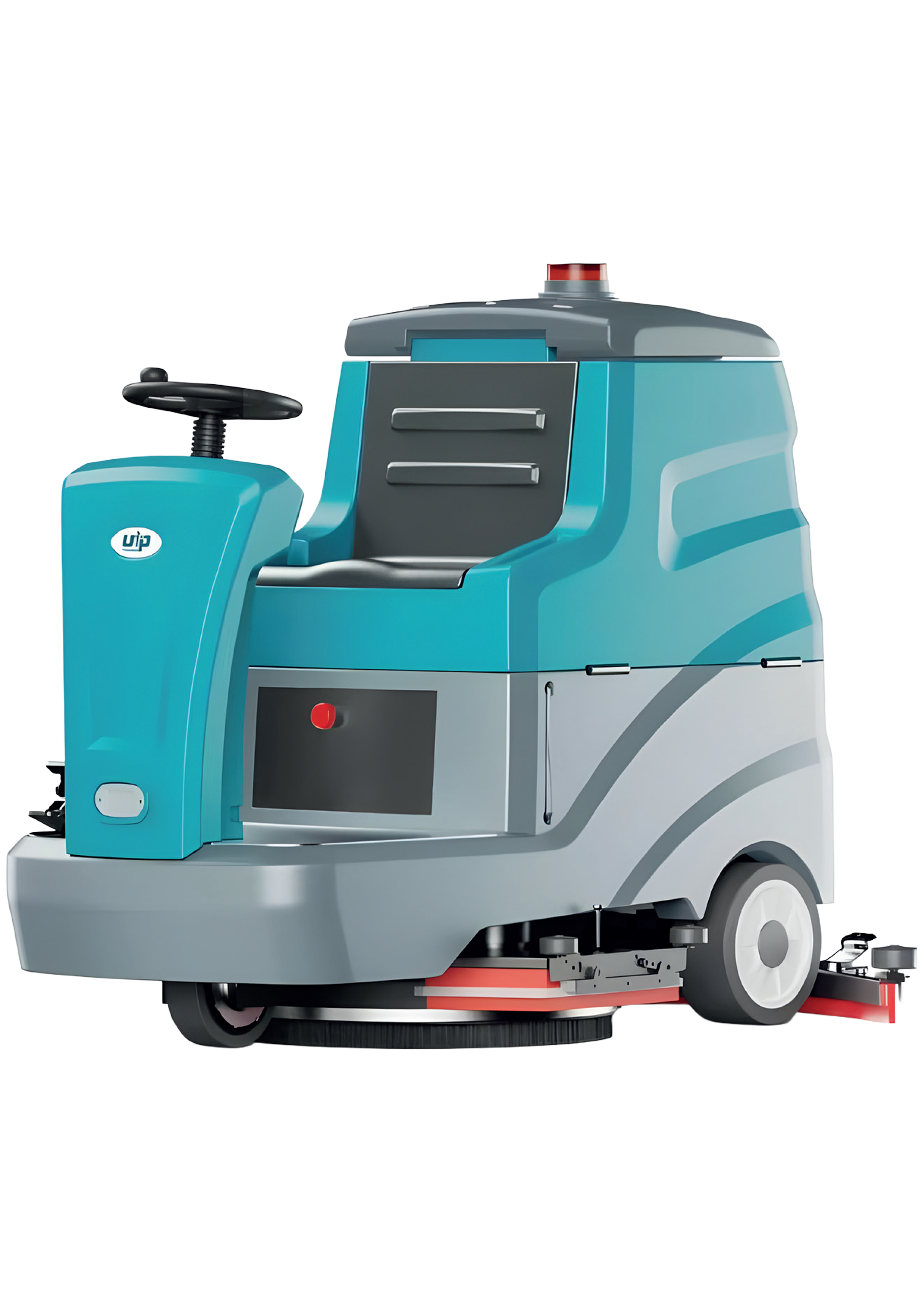 DRIVER CARRIER DOUBLE BRUSH FLOOR CLEANING MACHINE