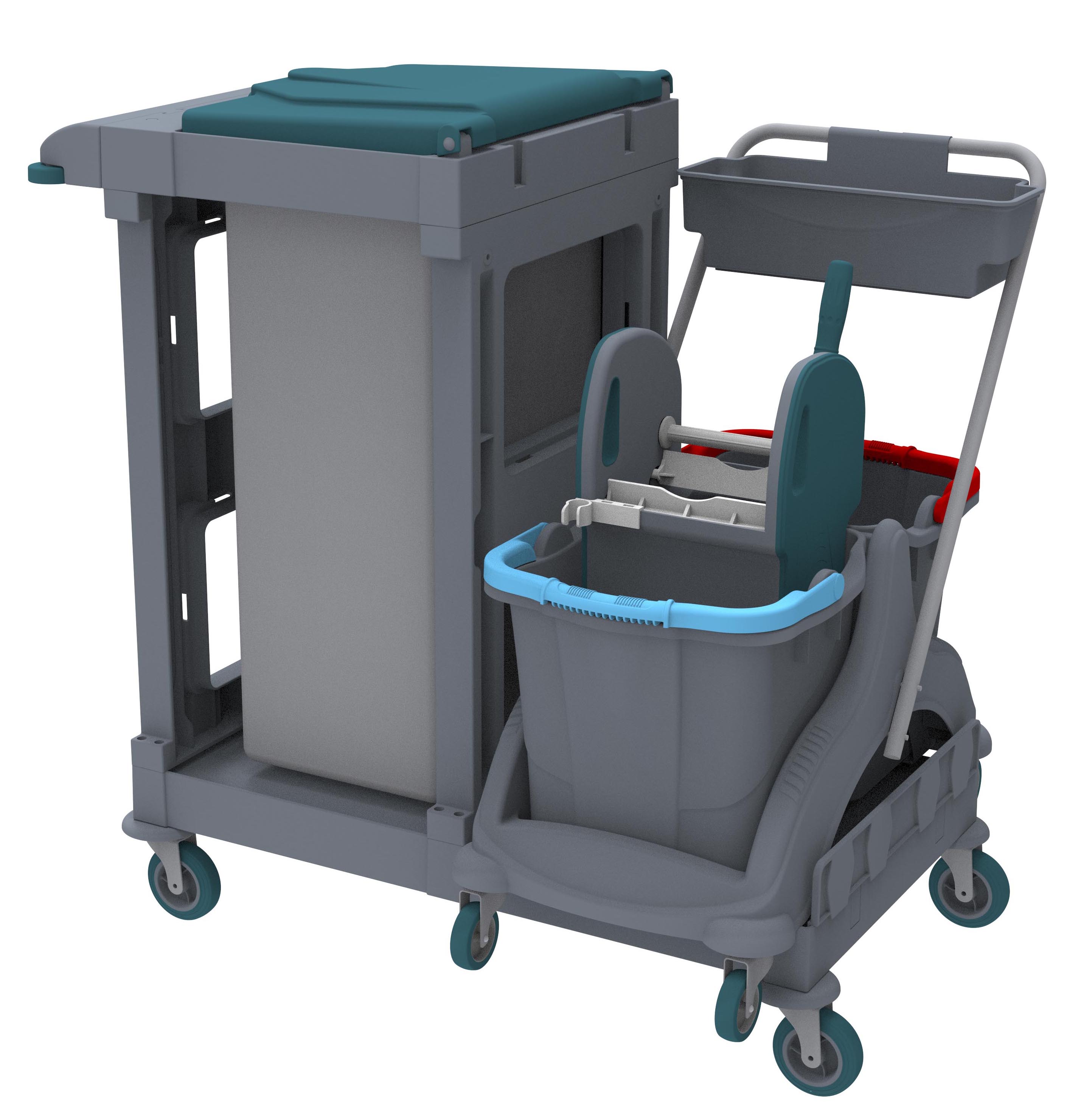 ALFACART TEMİZLİK ARABASI