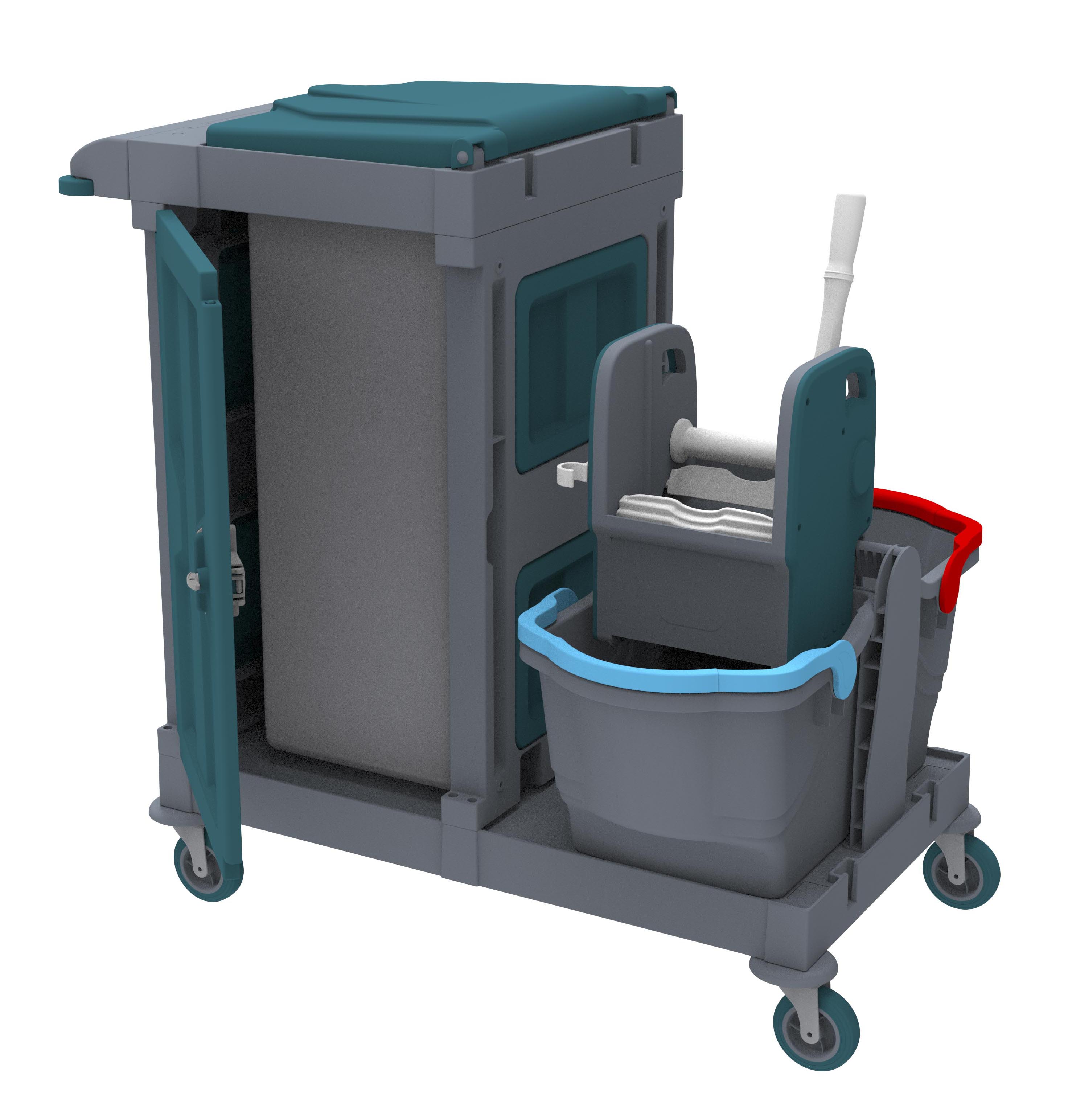 ALFACART TEMİZLİK ARABASI