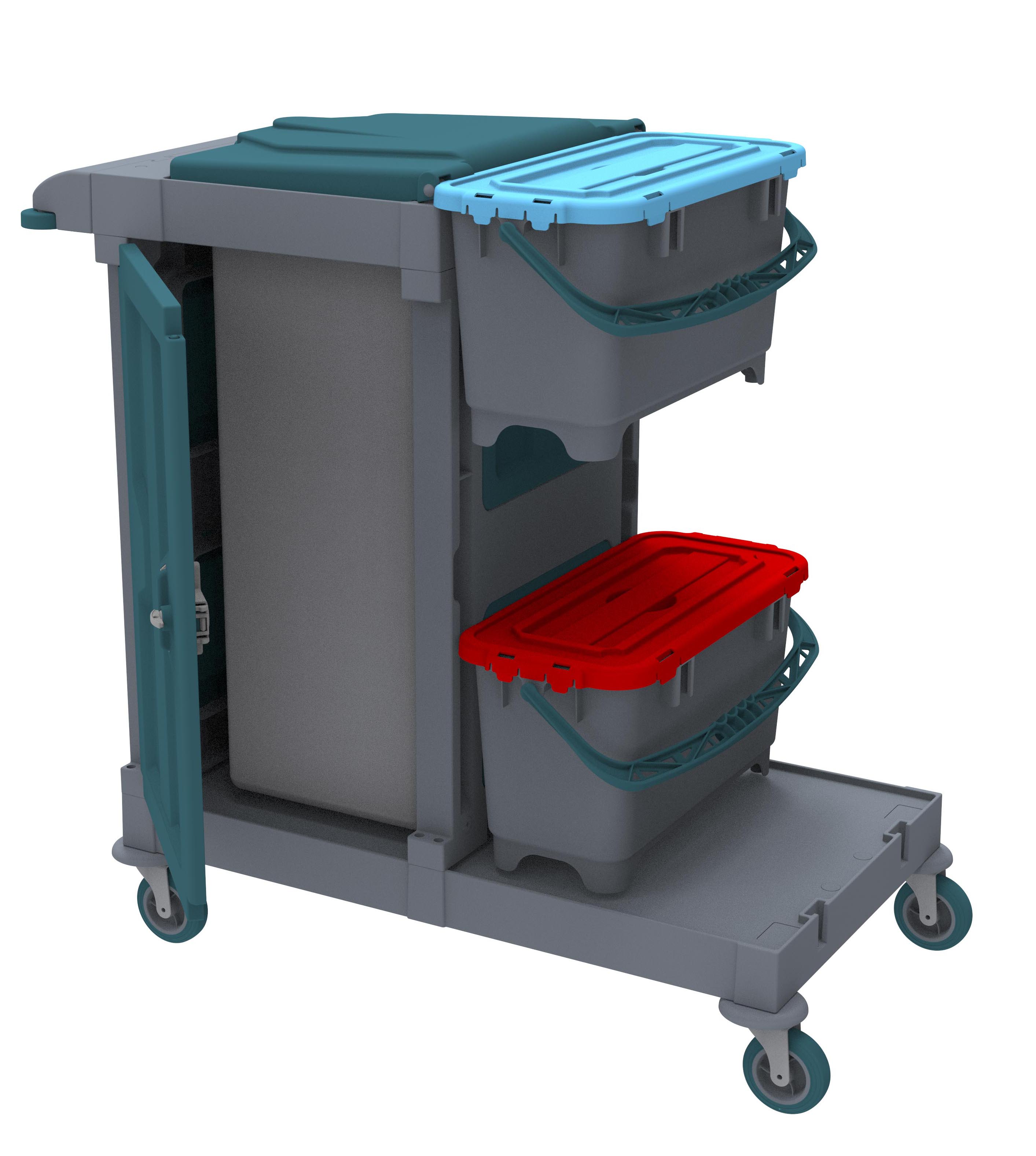 ALFACART TEMİZLİK ARABASI