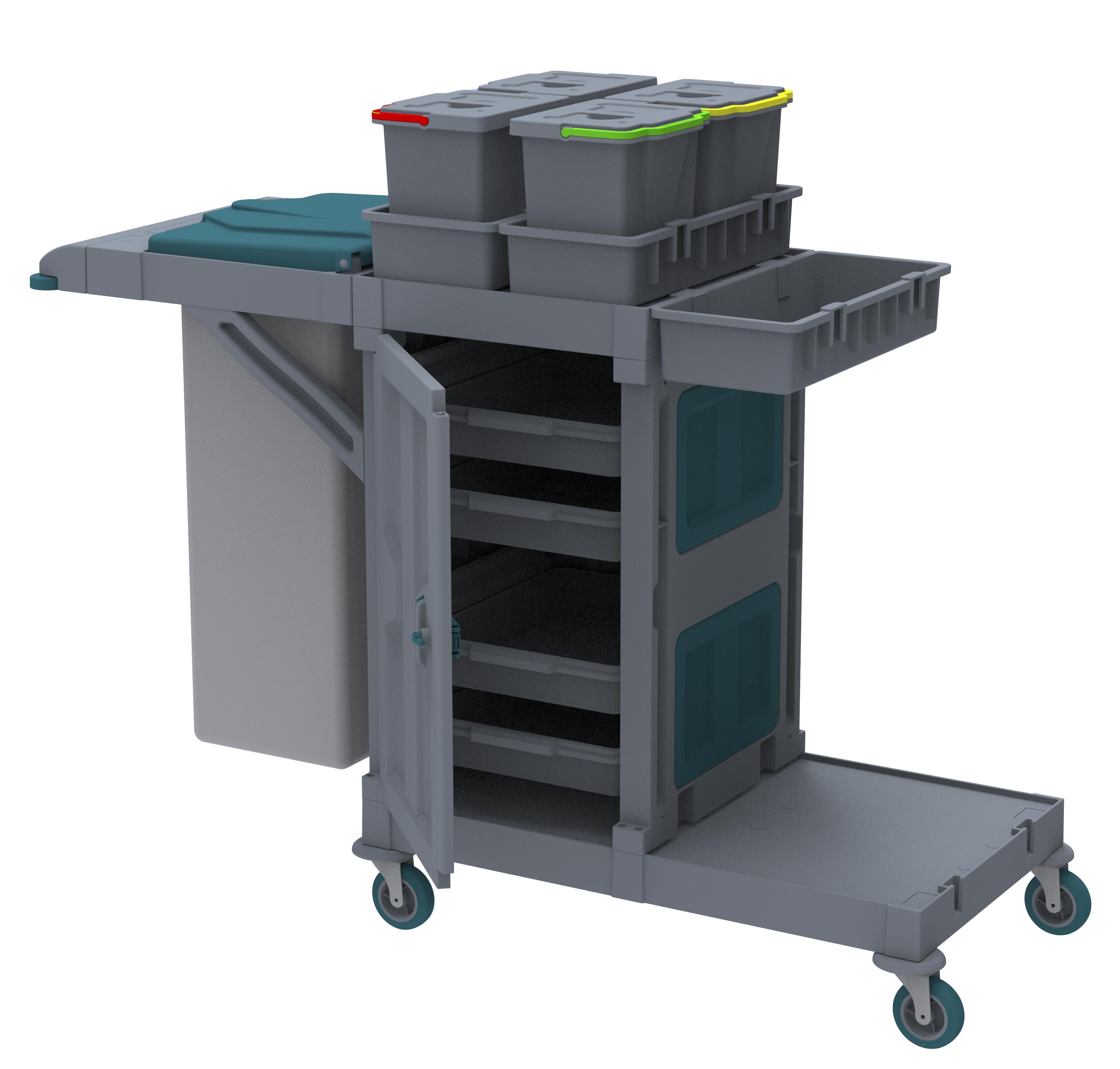 ALFACART TEMİZLİK ARABASI