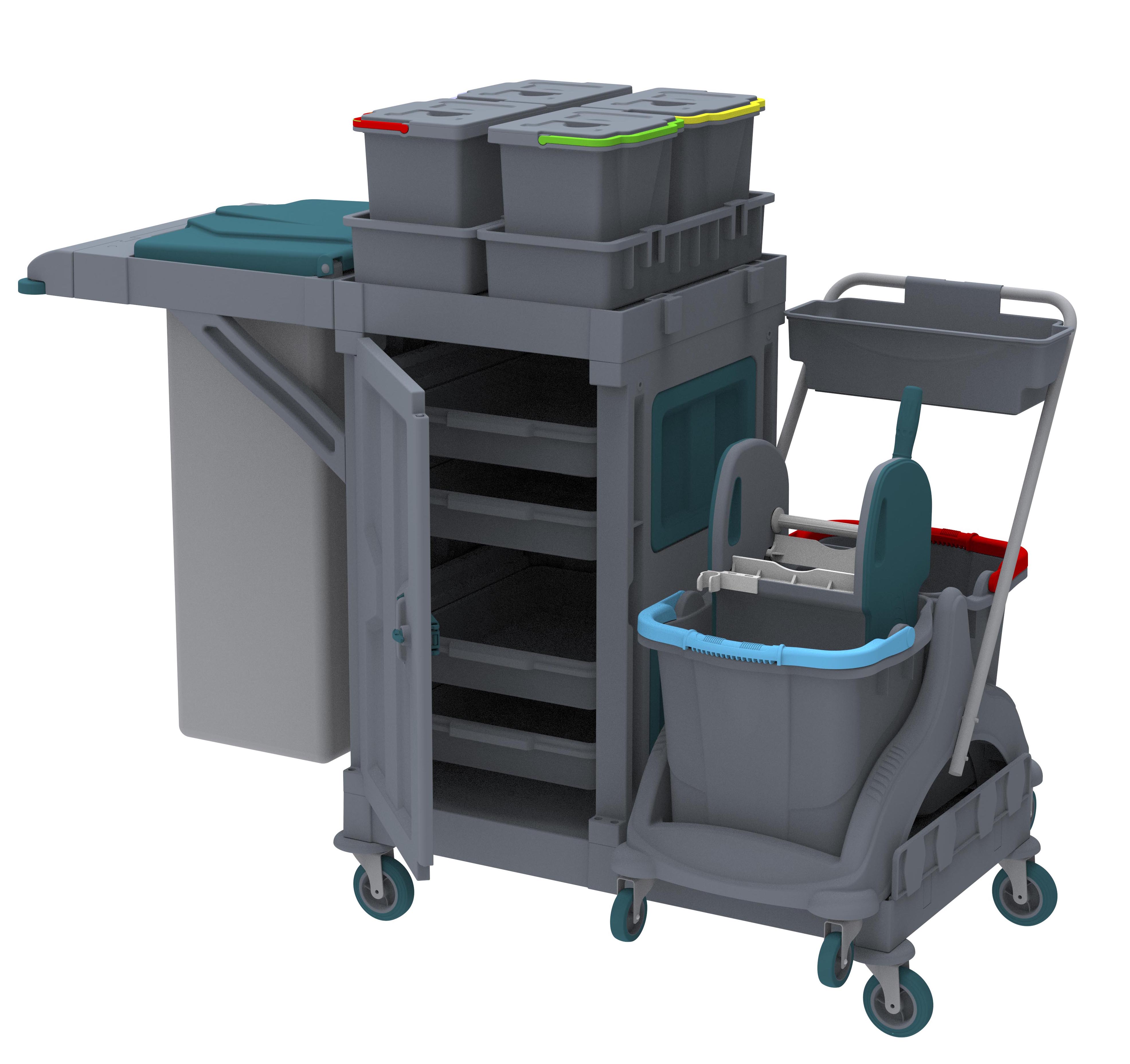 ALFACART TEMİZLİK ARABASI