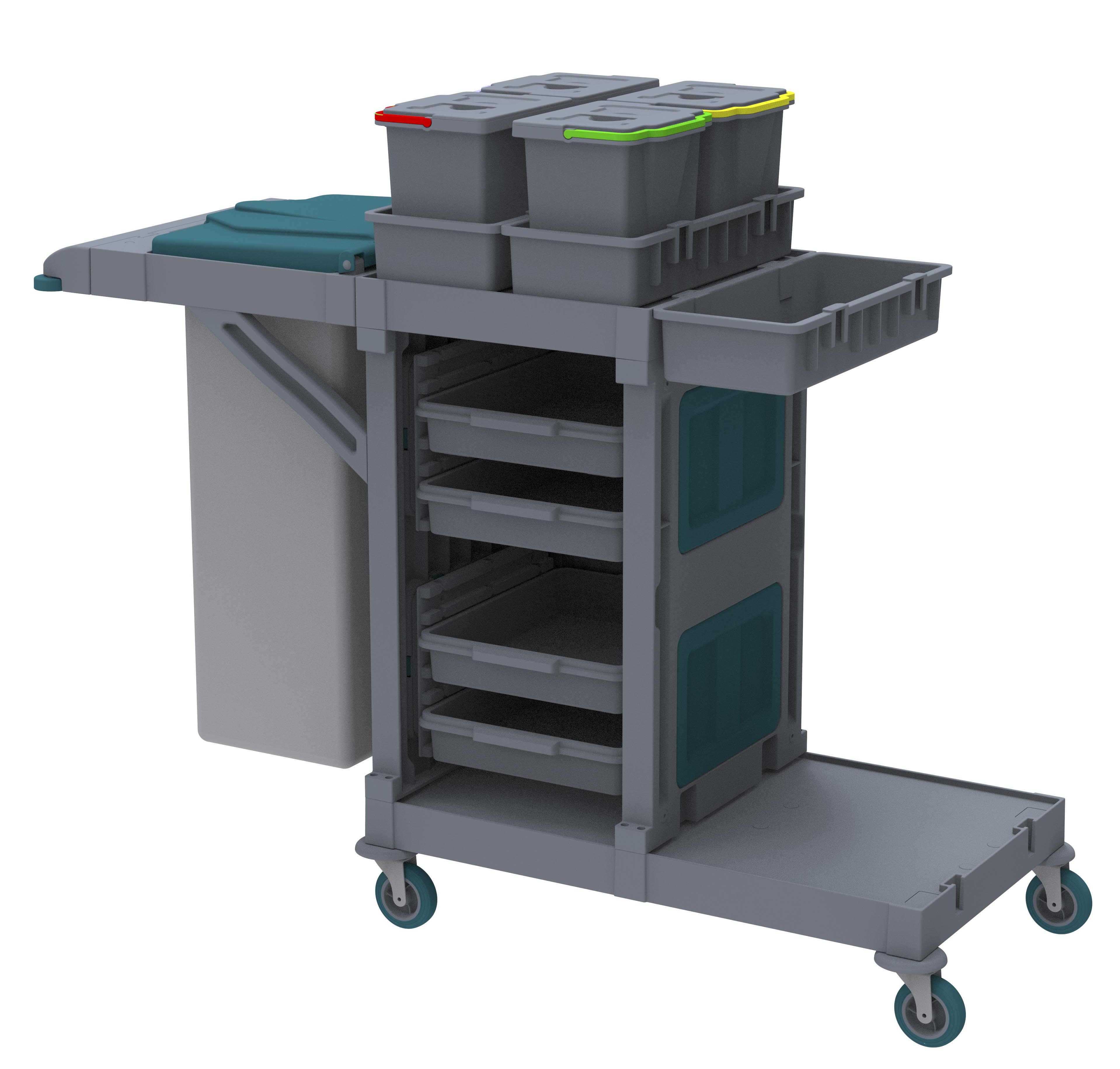 ALFACART TEMİZLİK ARABASI