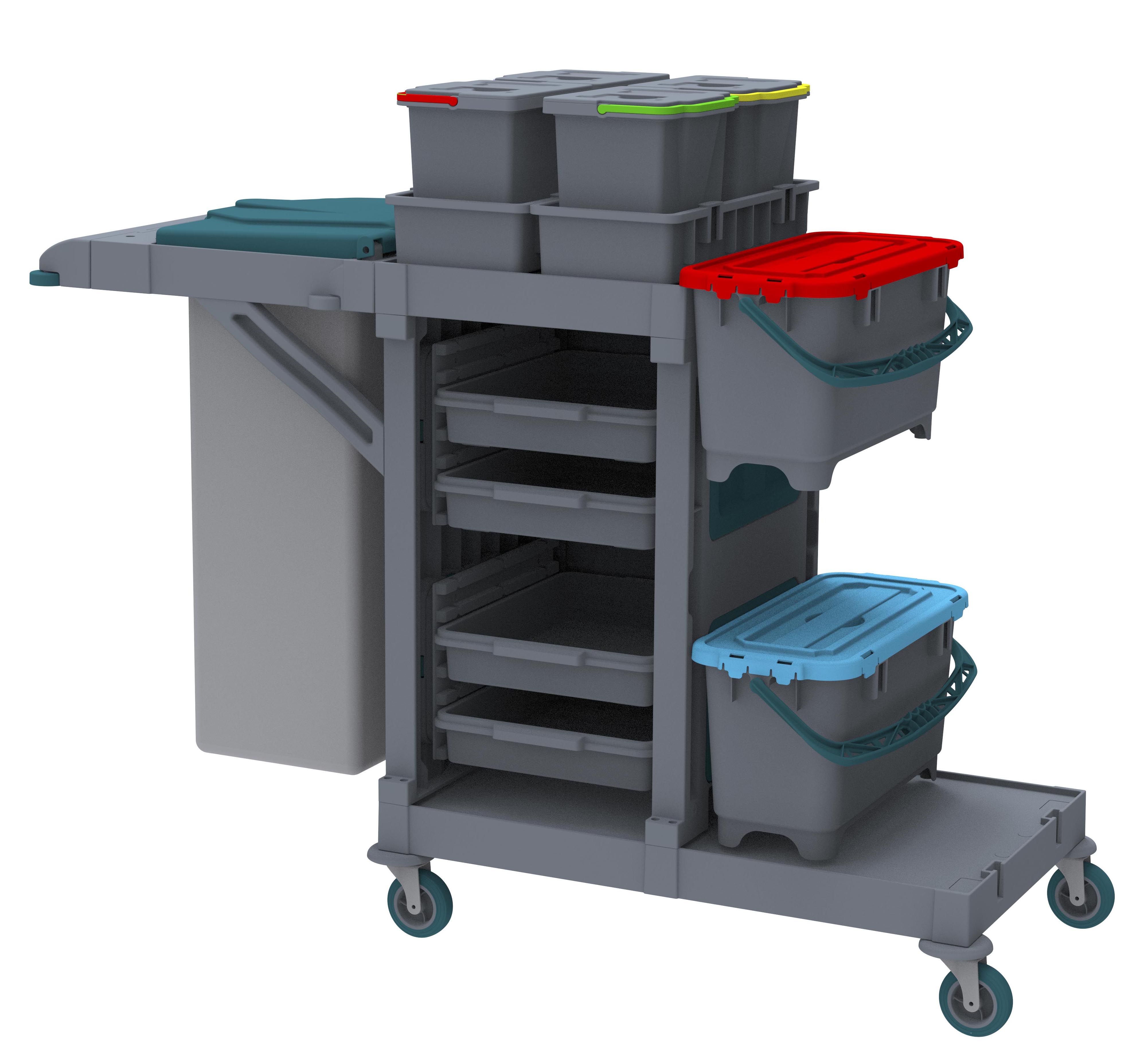 ALFACART TEMİZLİK ARABASI