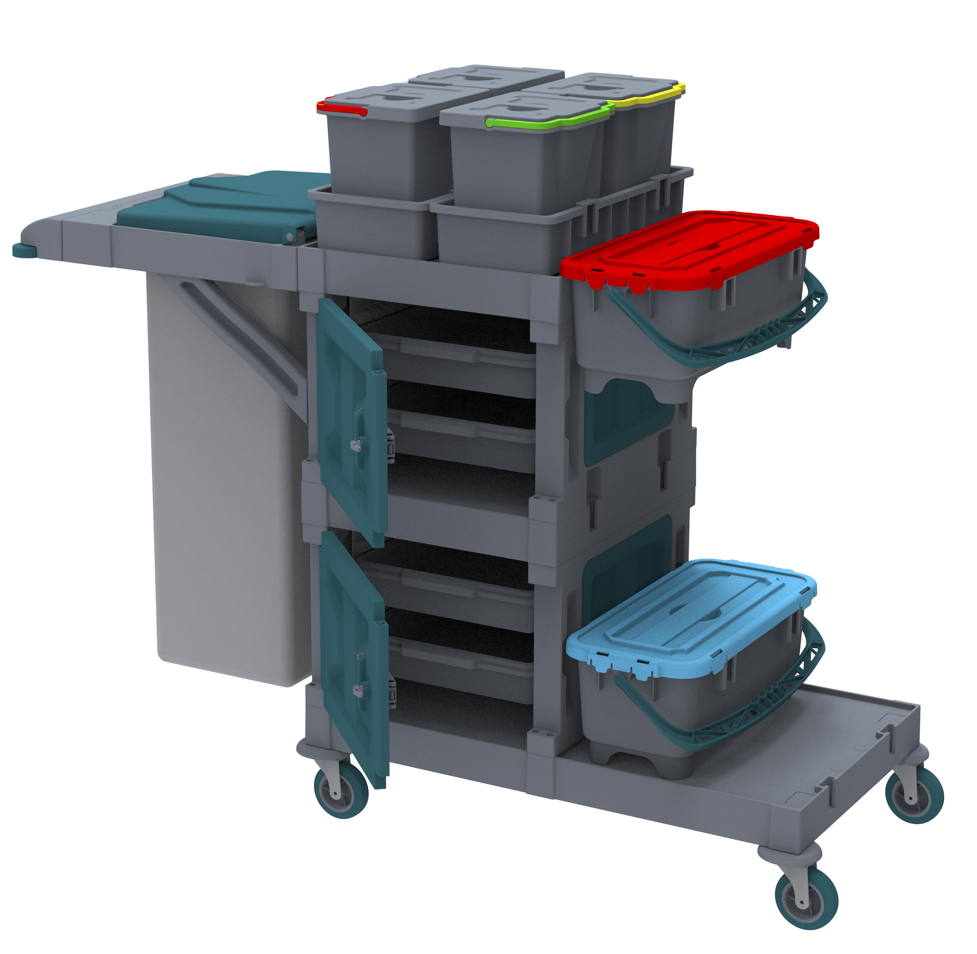 ALFACART CLEANING TROLLEY