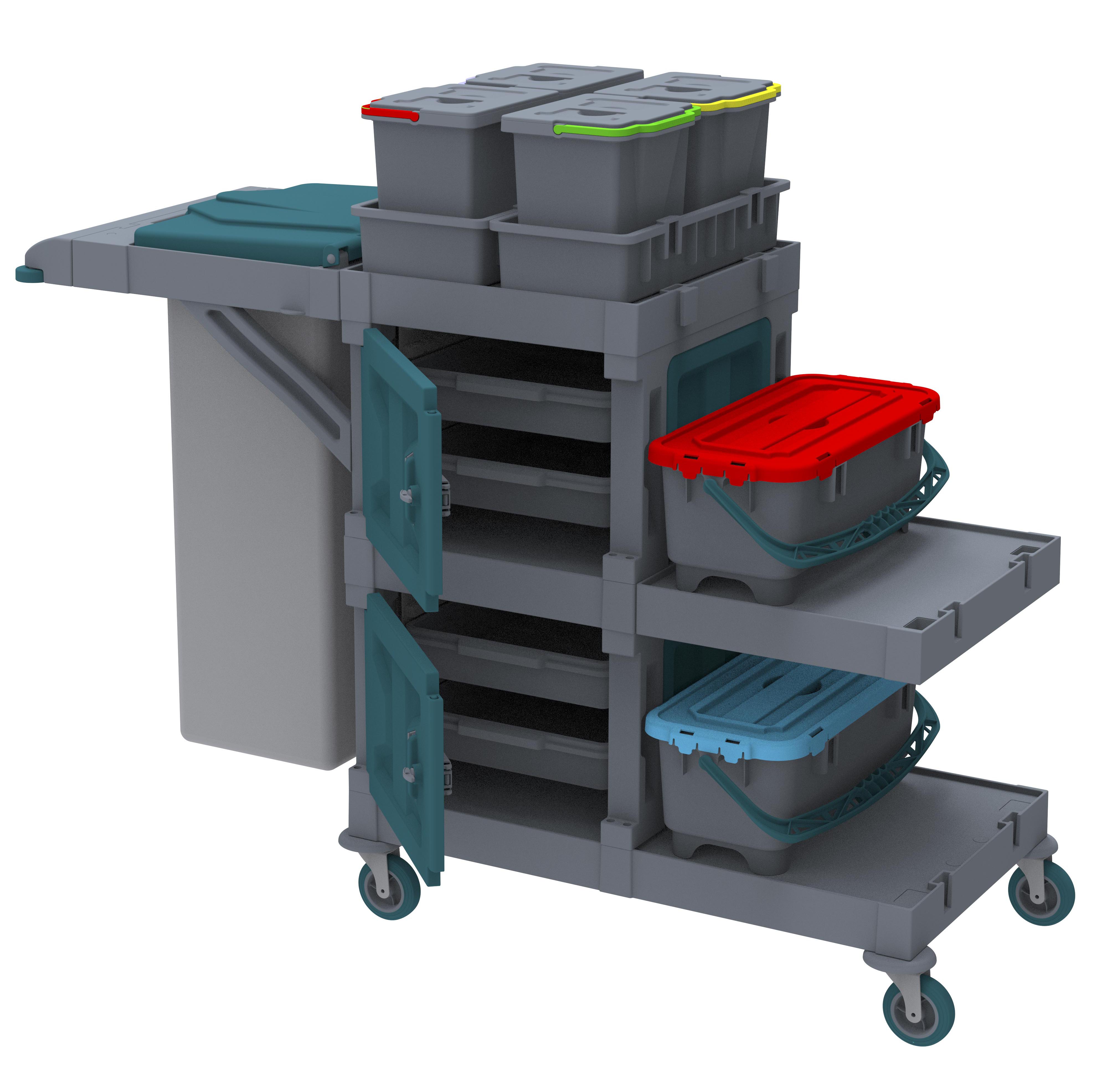 ALFACART CLEANING TROLLEY