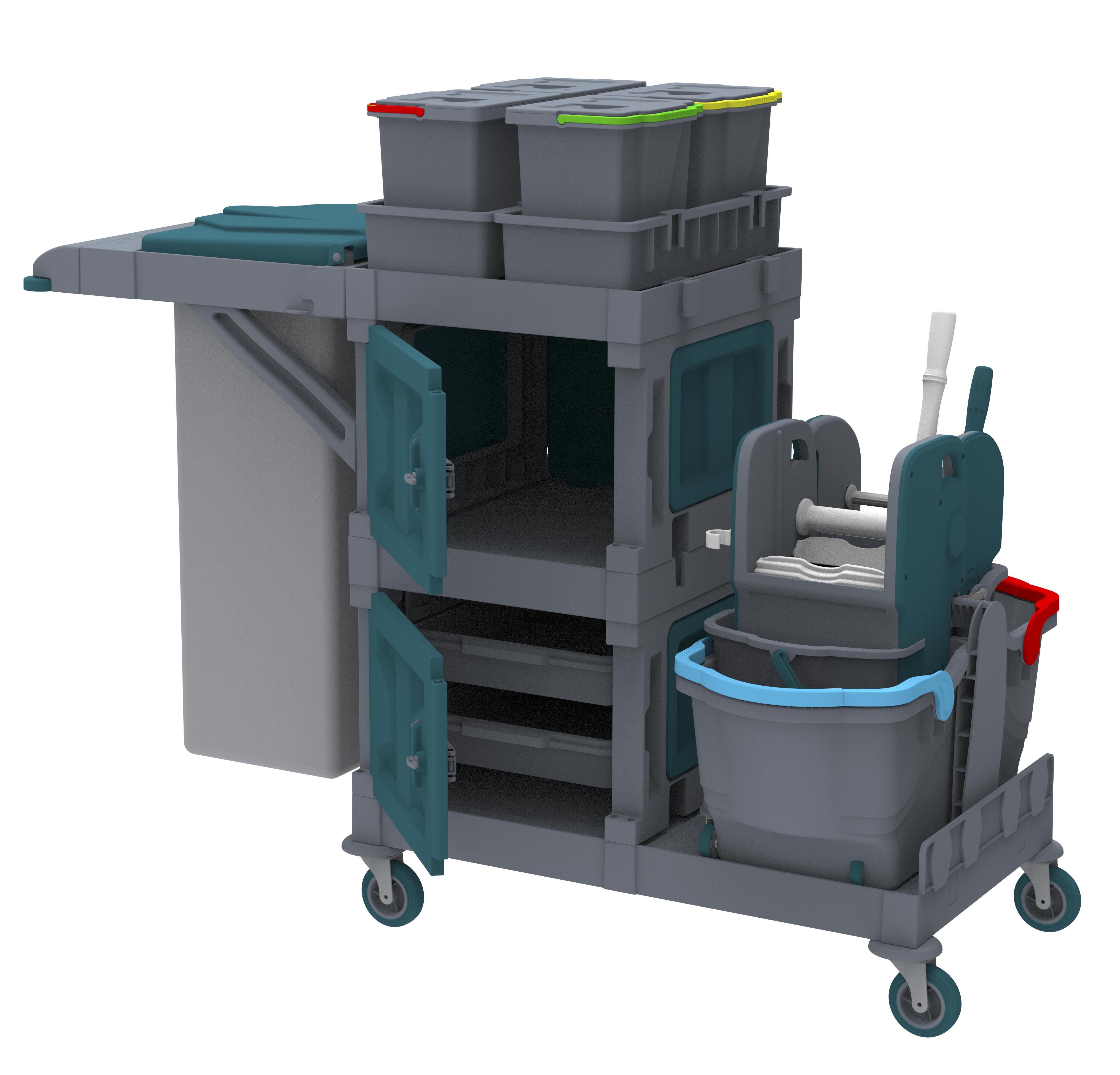 ALFACART CLEANING TROLLEY