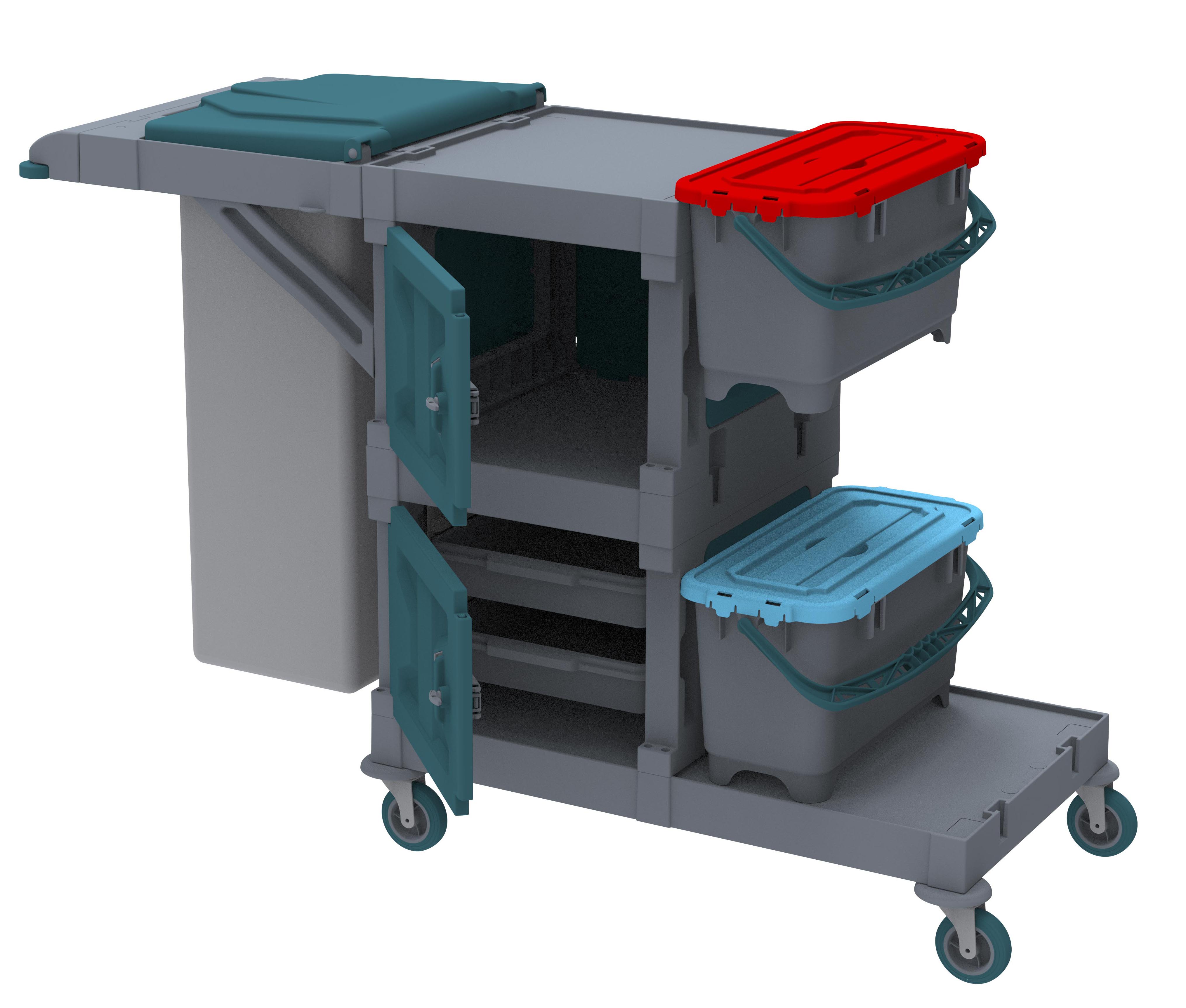 ALFACART CLEANING TROLLEY