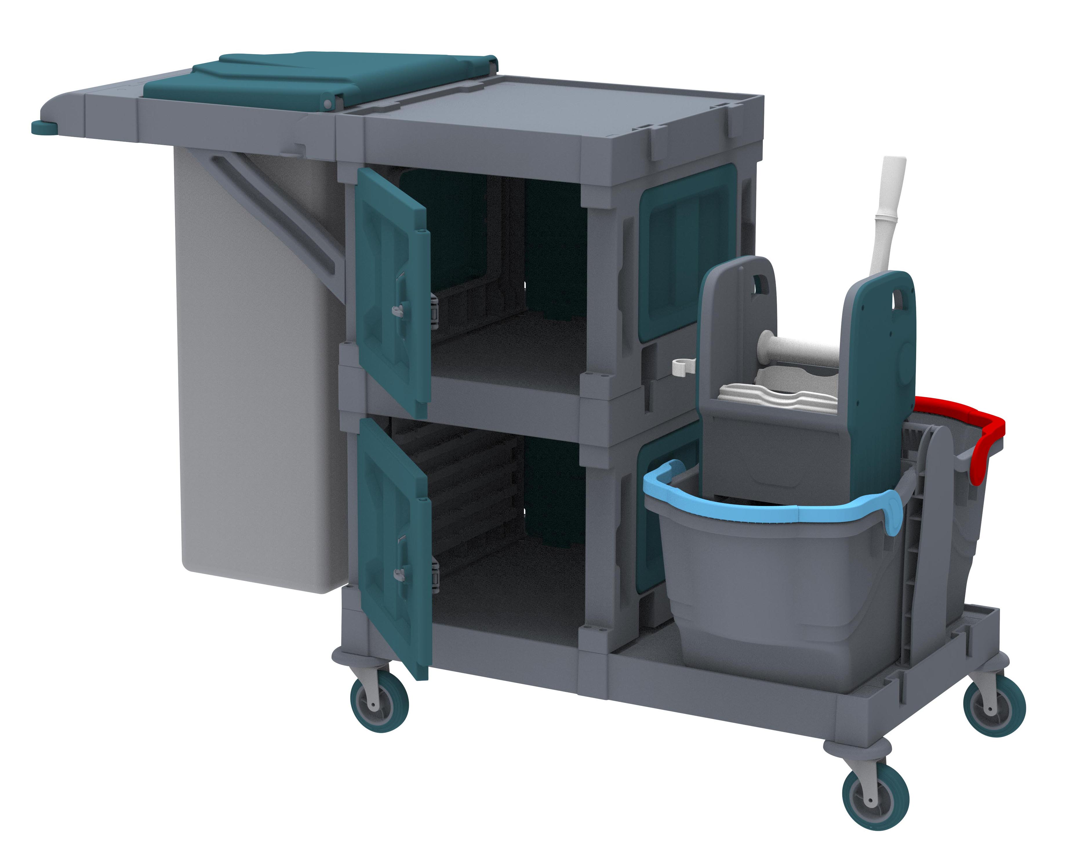ALFACART CLEANING TROLLEY
