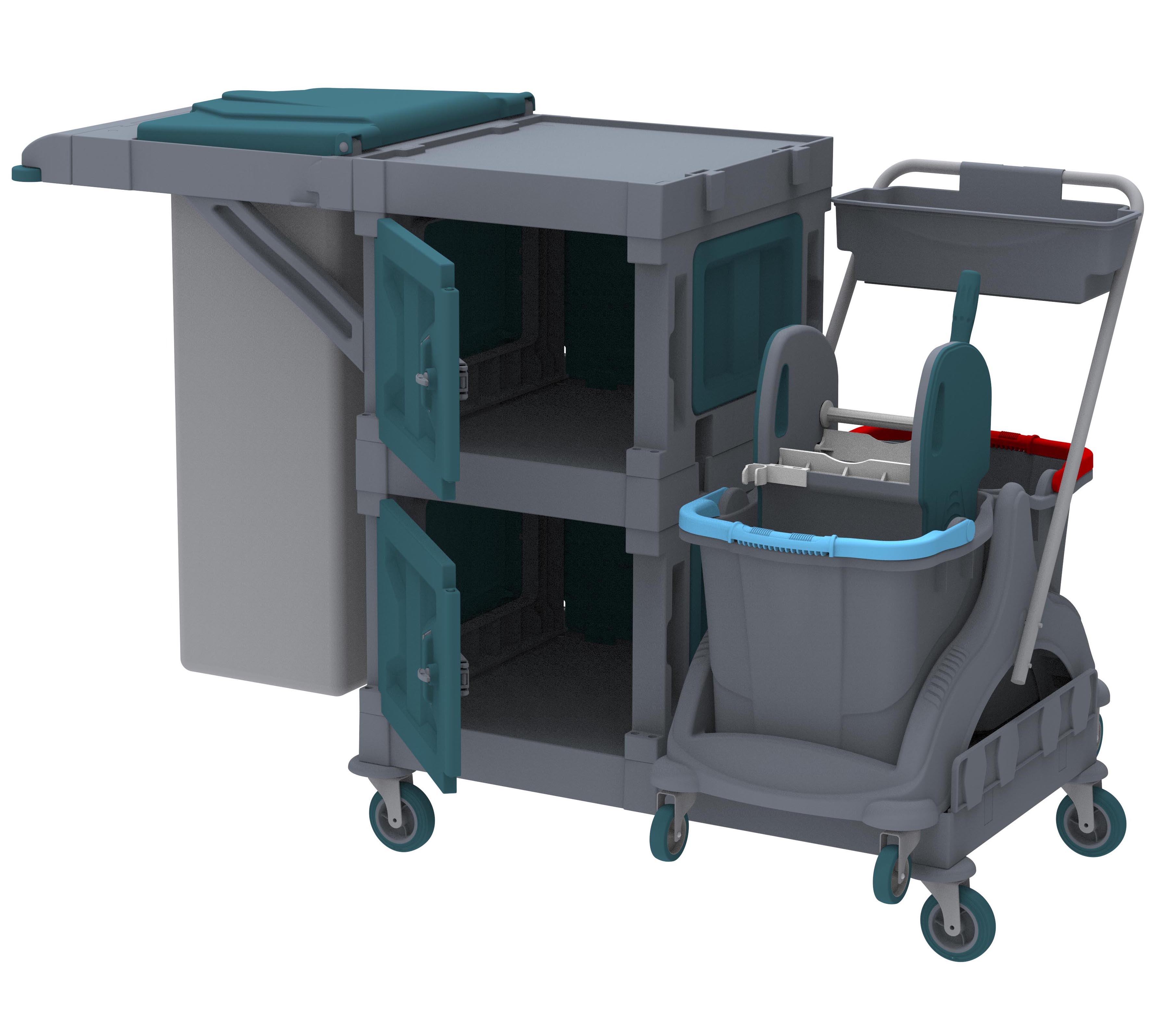 ALFACART CLEANING TROLLEY