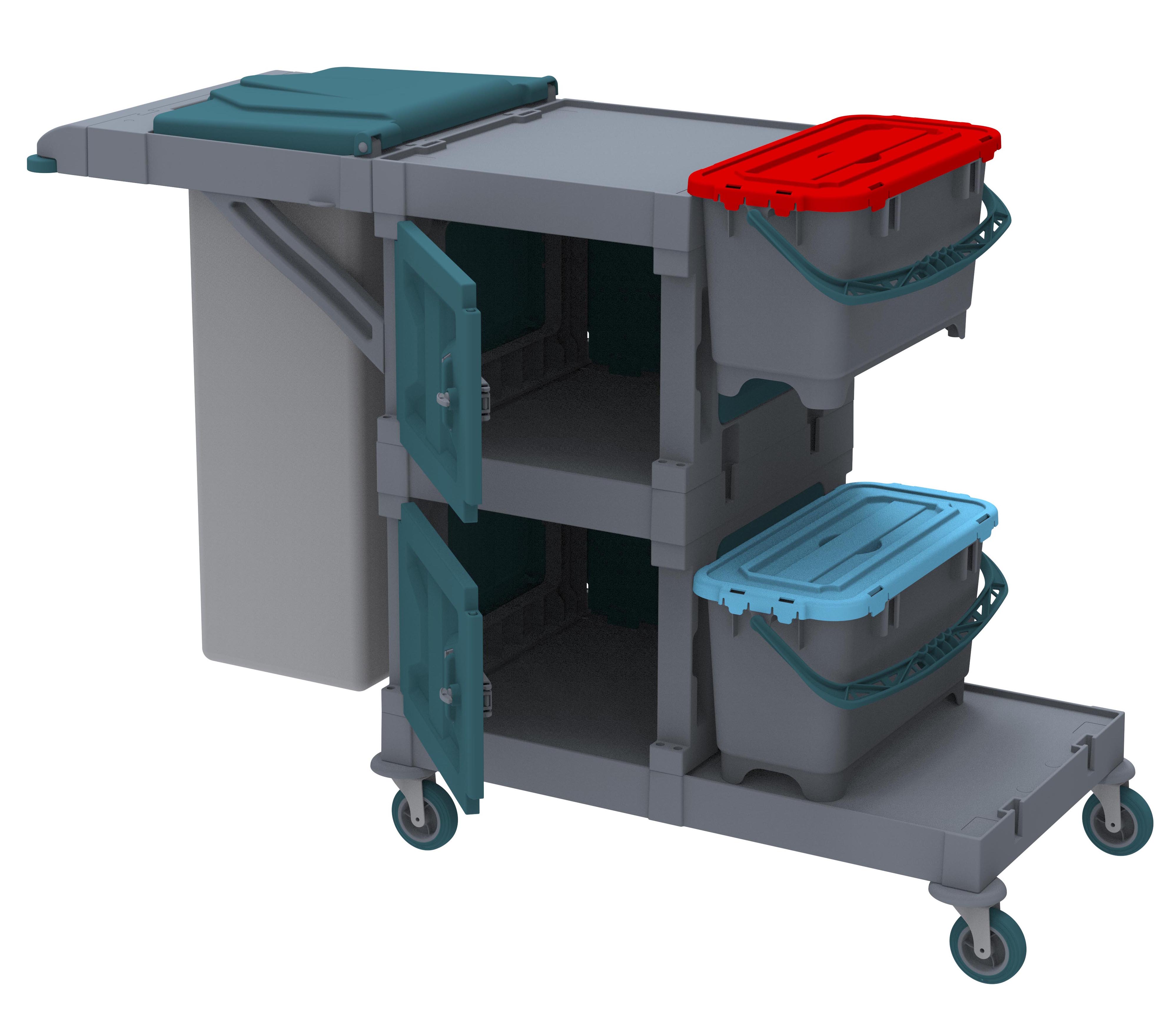 ALFACART CLEANING TROLLEY