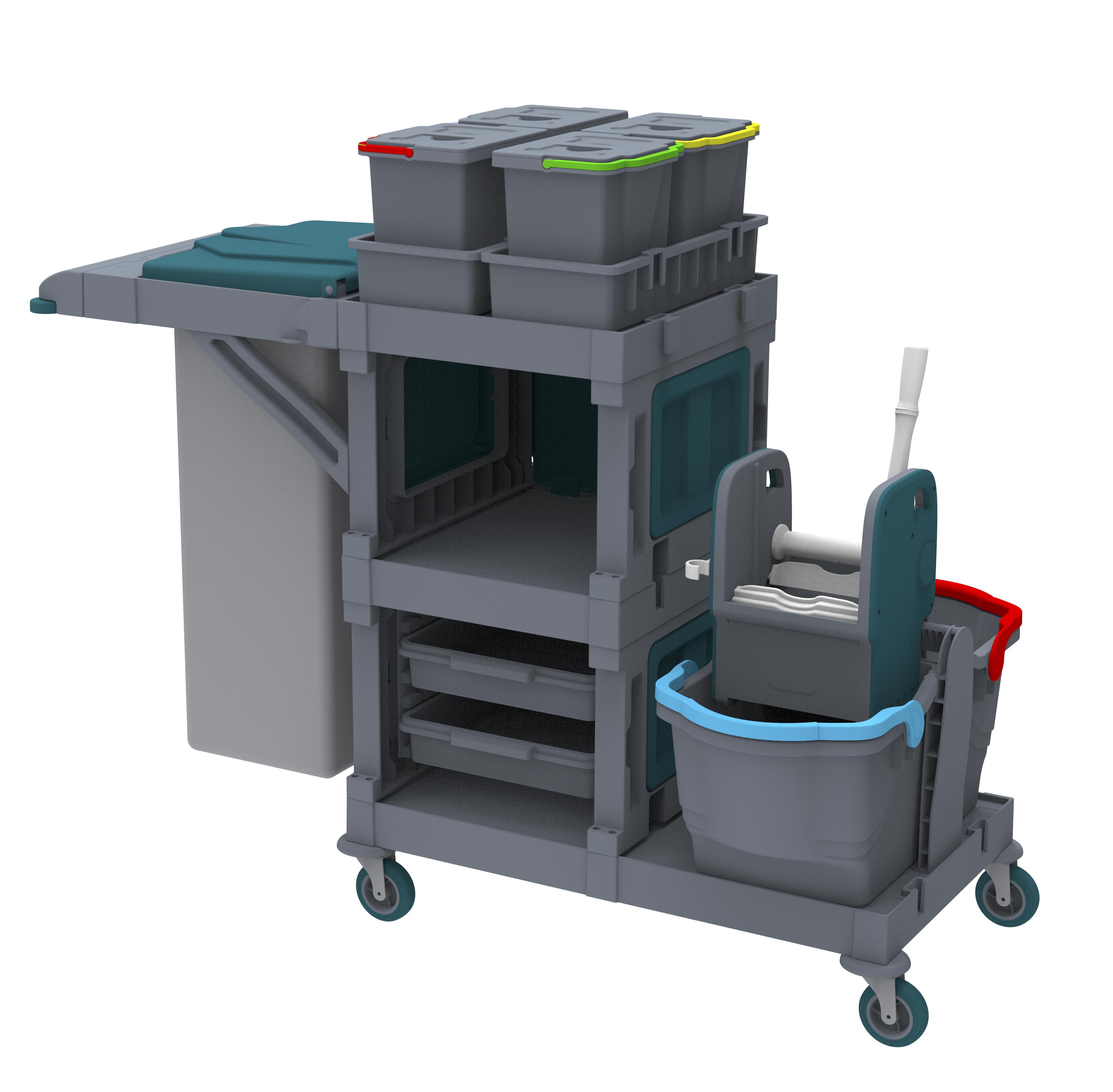 ALFACART CLEANING TROLLEY