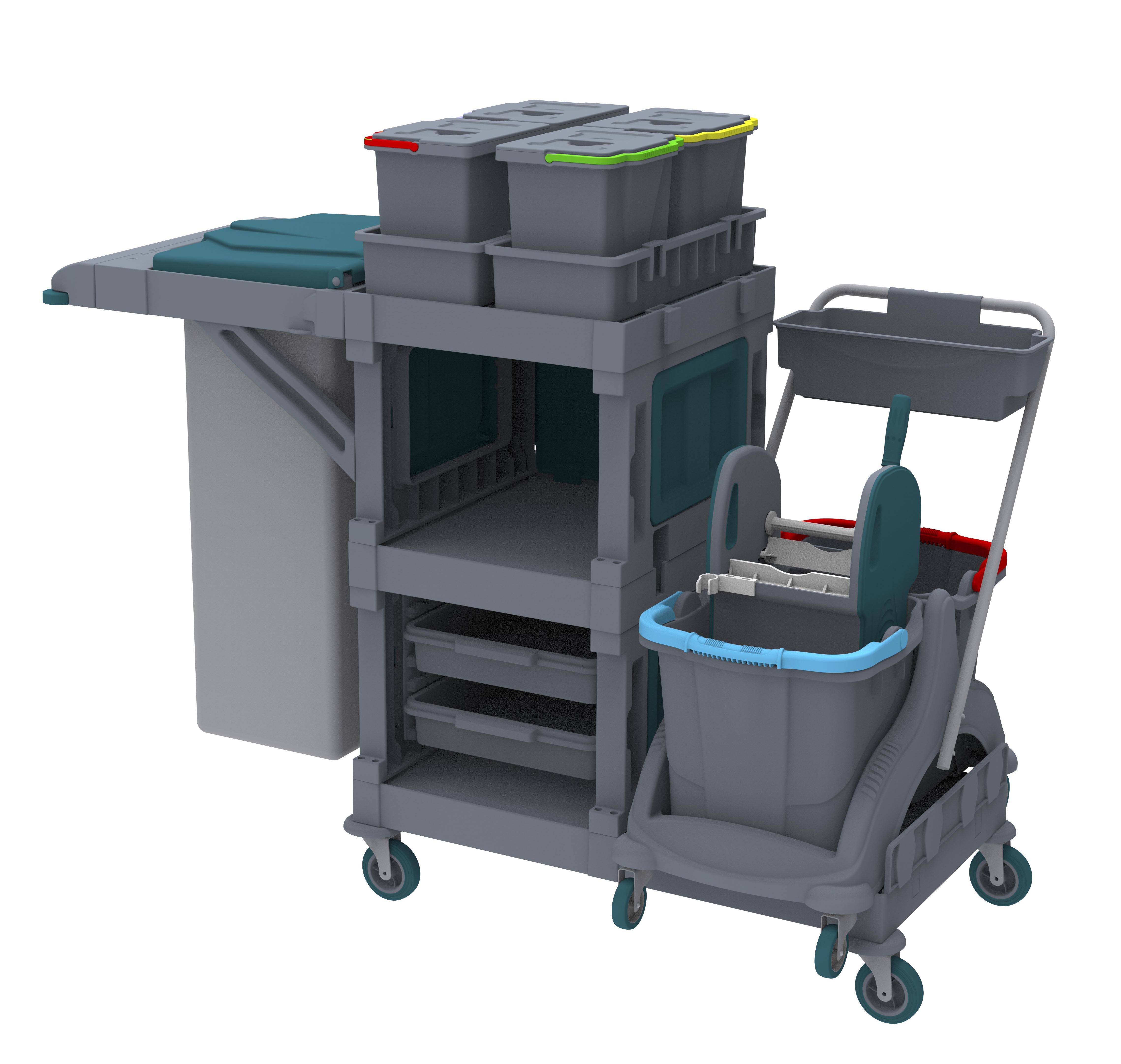 ALFACART CLEANING TROLLEY