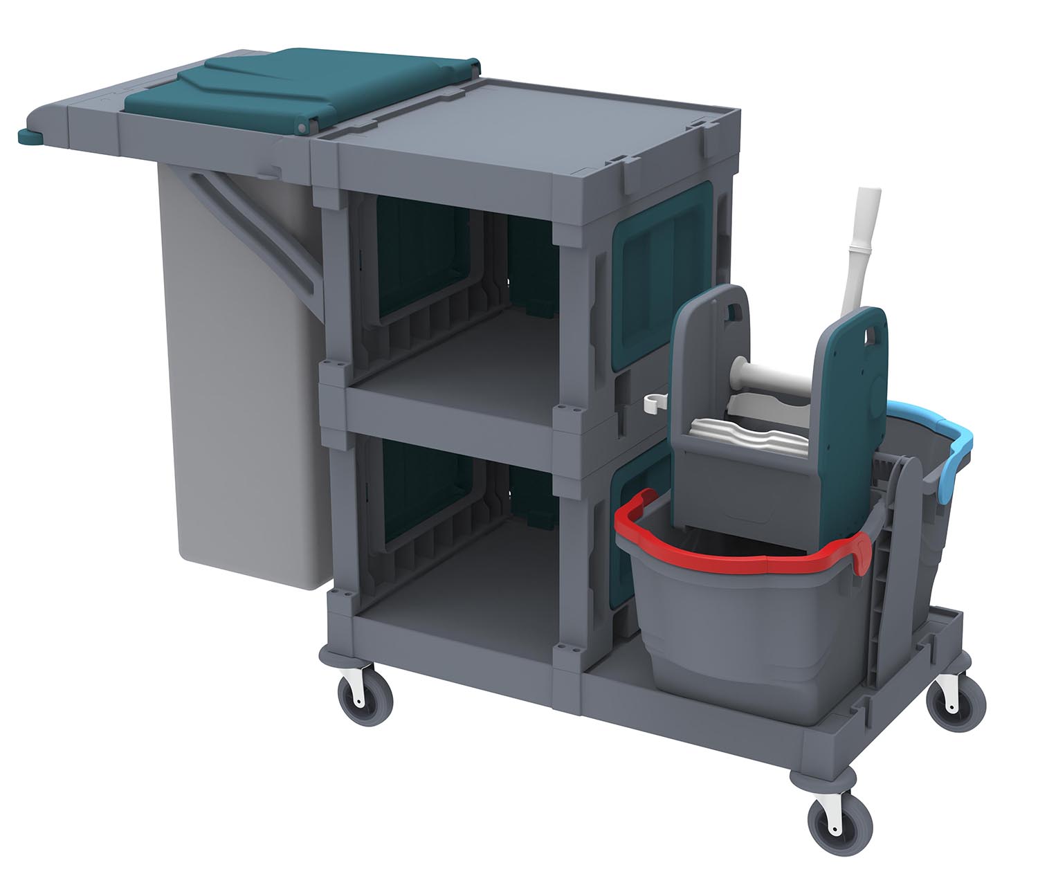 ALFACART CLEANING TROLLEY