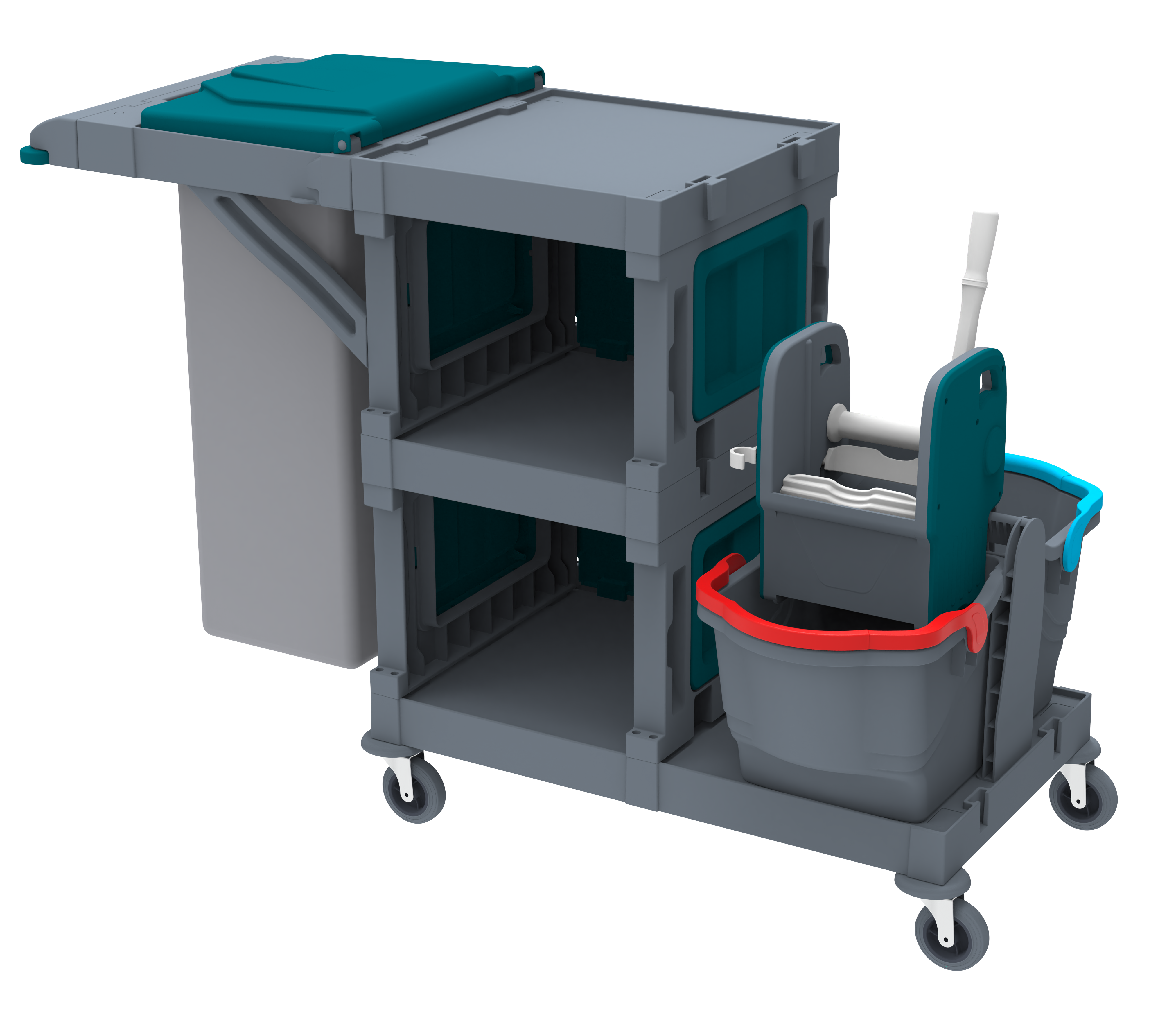 ALFACART TEMİZLİK ARABASI