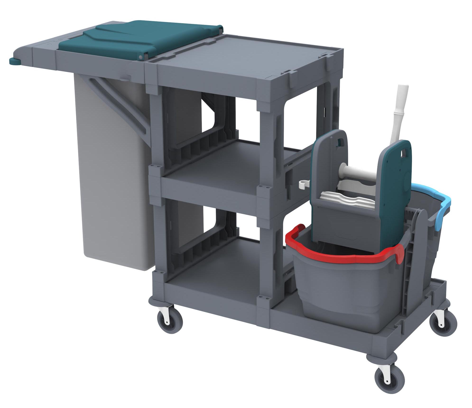 ALFACART CLEANING TROLLEY