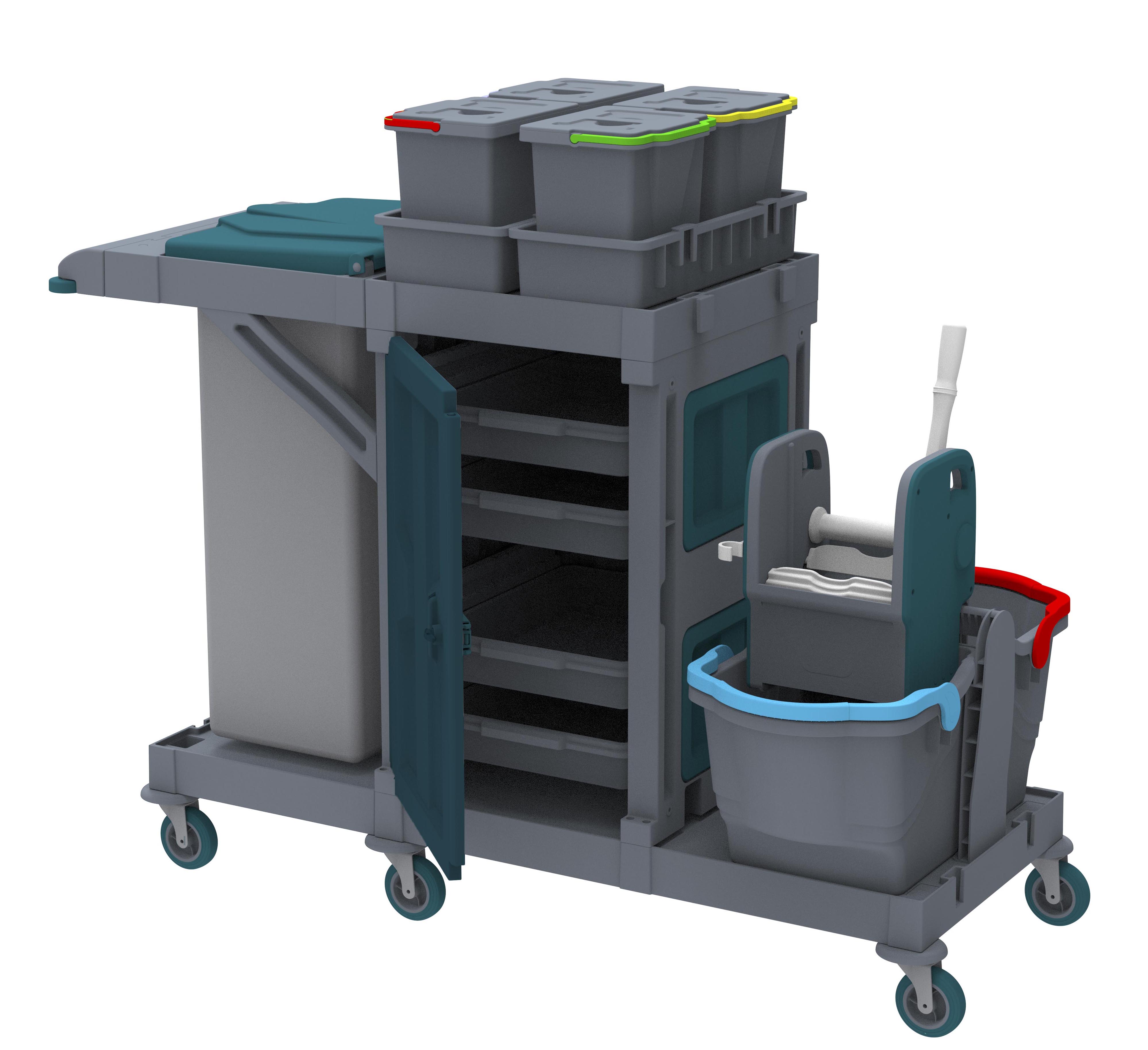 ALFACART CLEANING TROLLEY