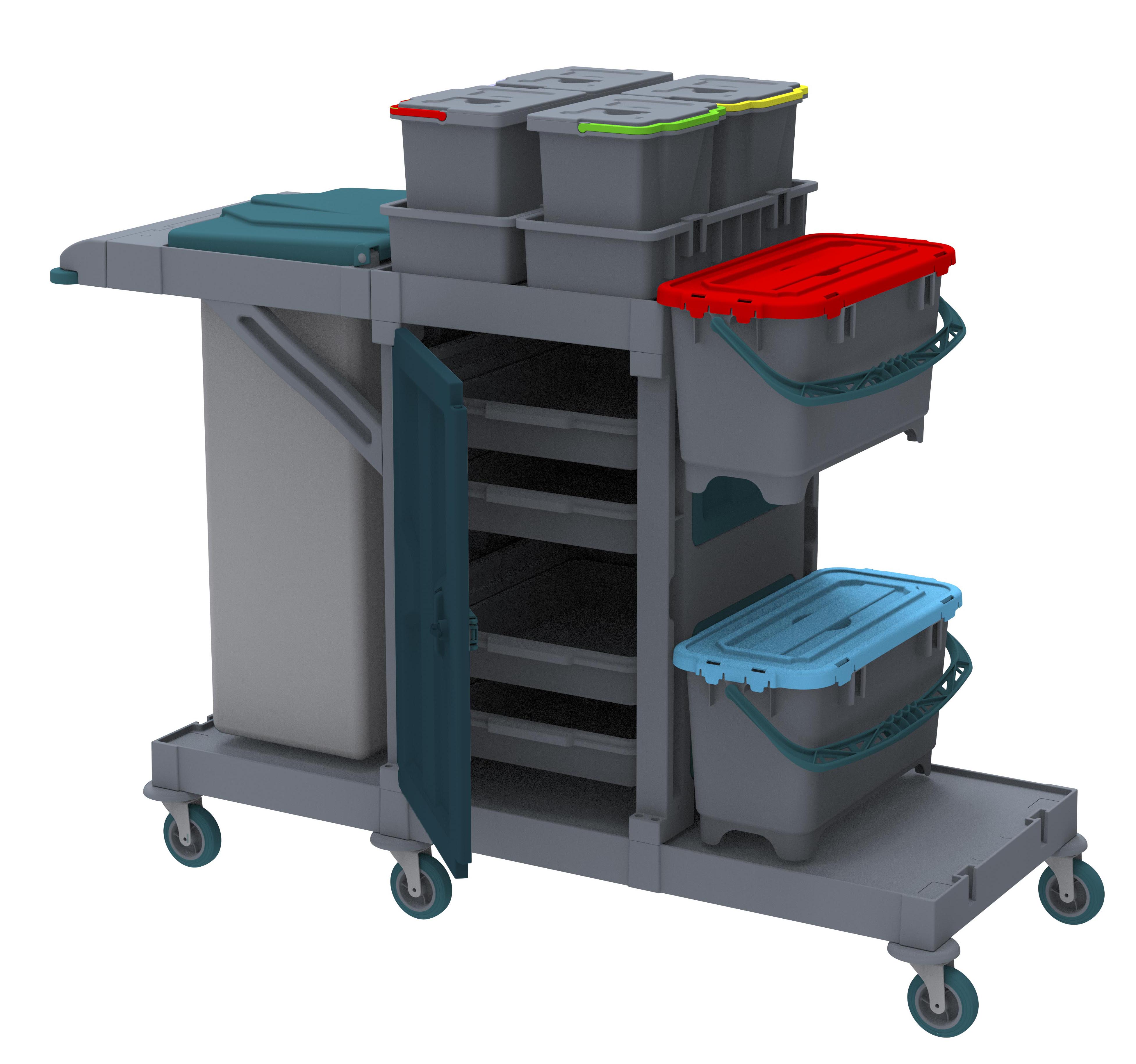 ALFACART CLEANING TROLLEY