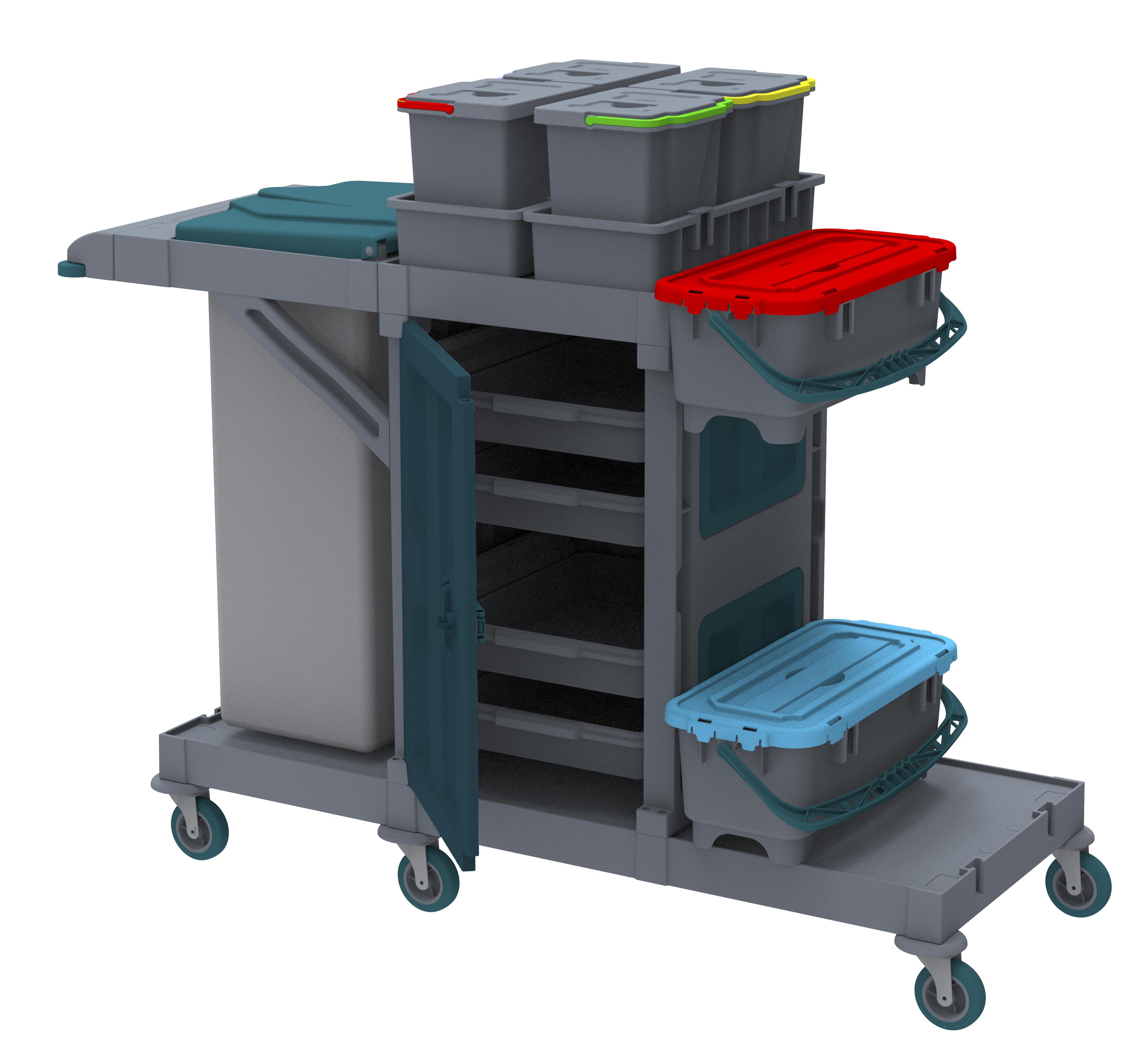 ALFACART CLEANING TROLLEY