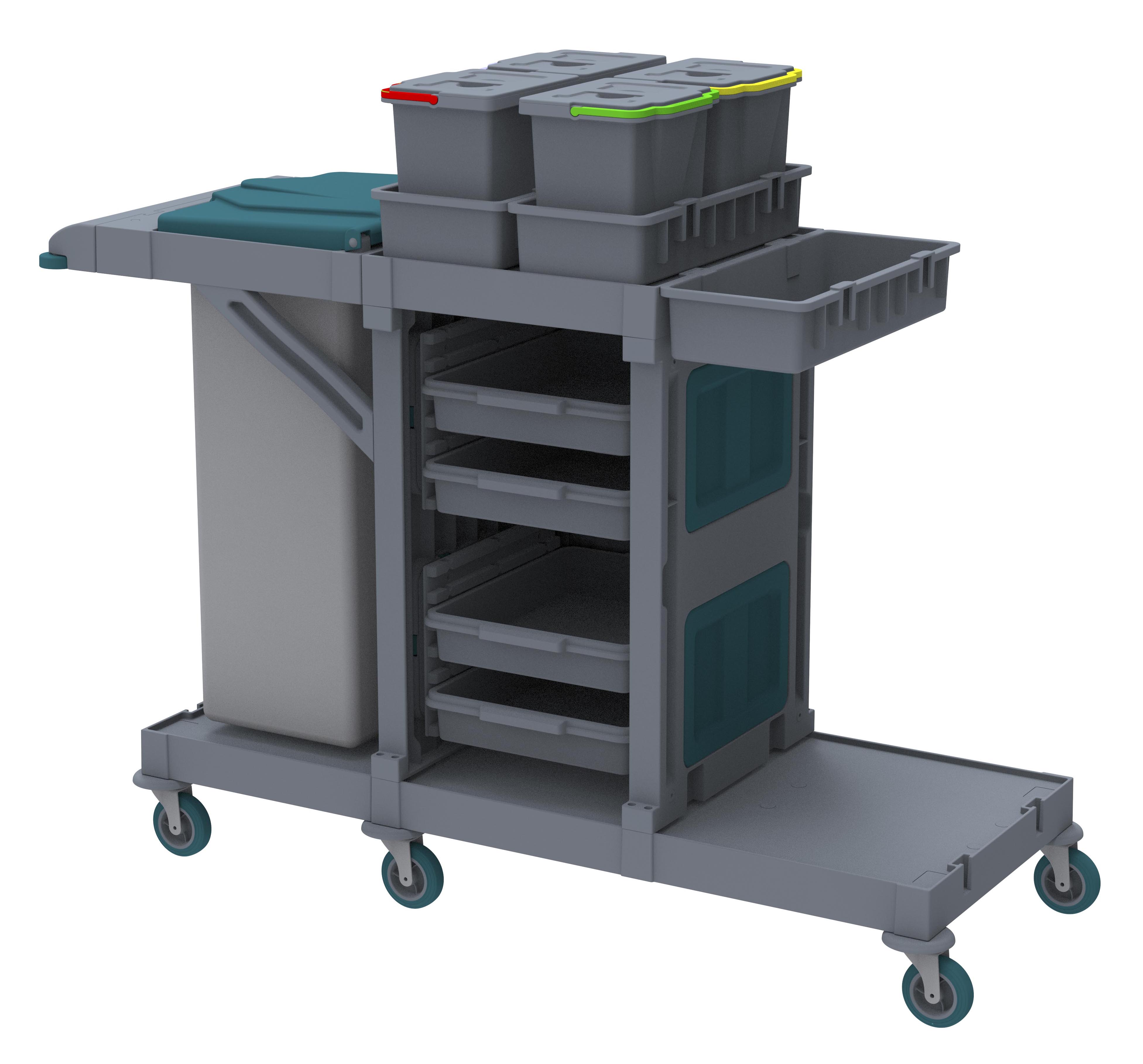  ALFACART CLEANING TROLLEY