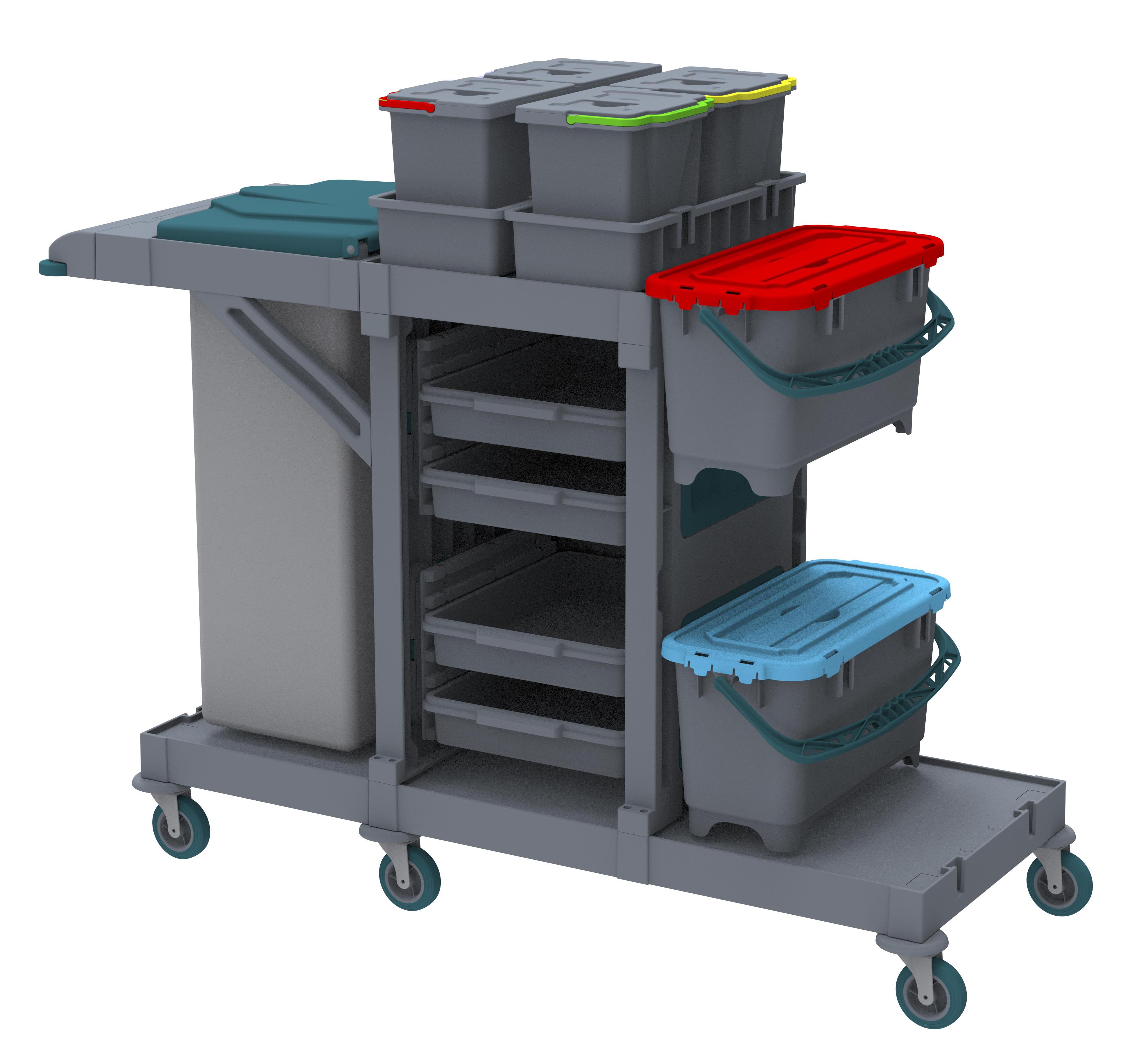 ALFACART CLEANING TROLLEY