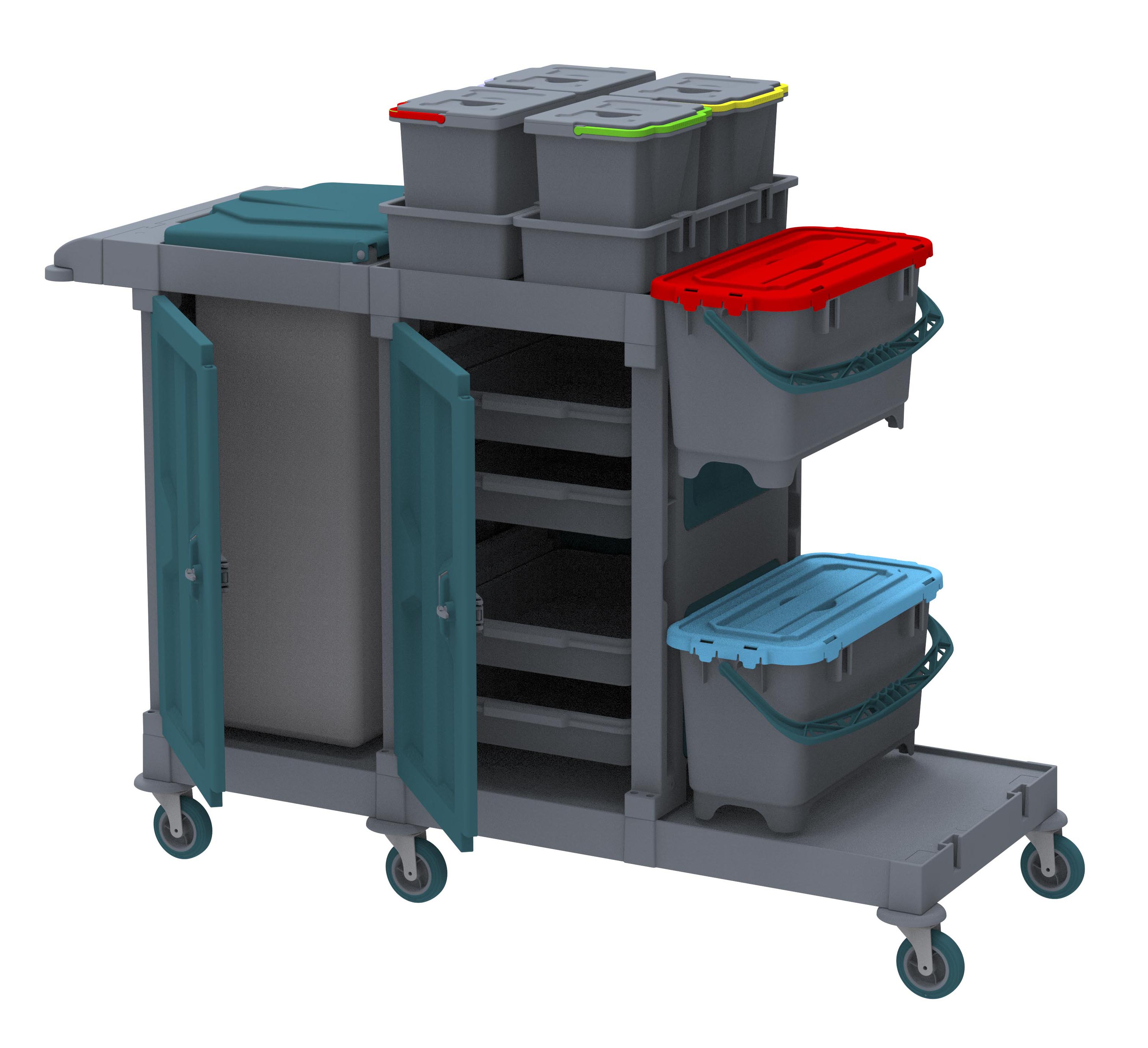  ALFACART CLEANING TROLLEY