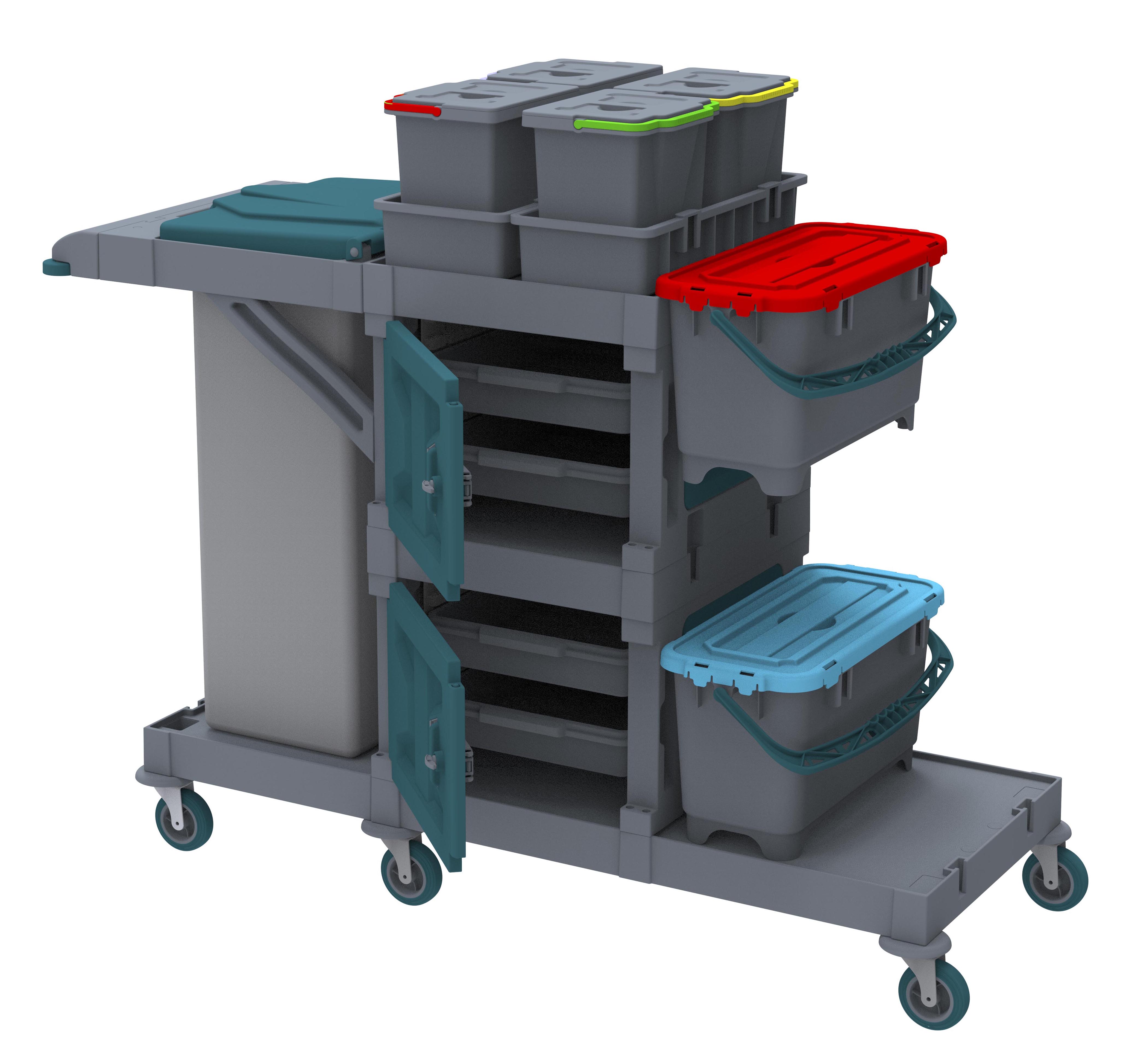 ALFACART CLEANING TROLLEY