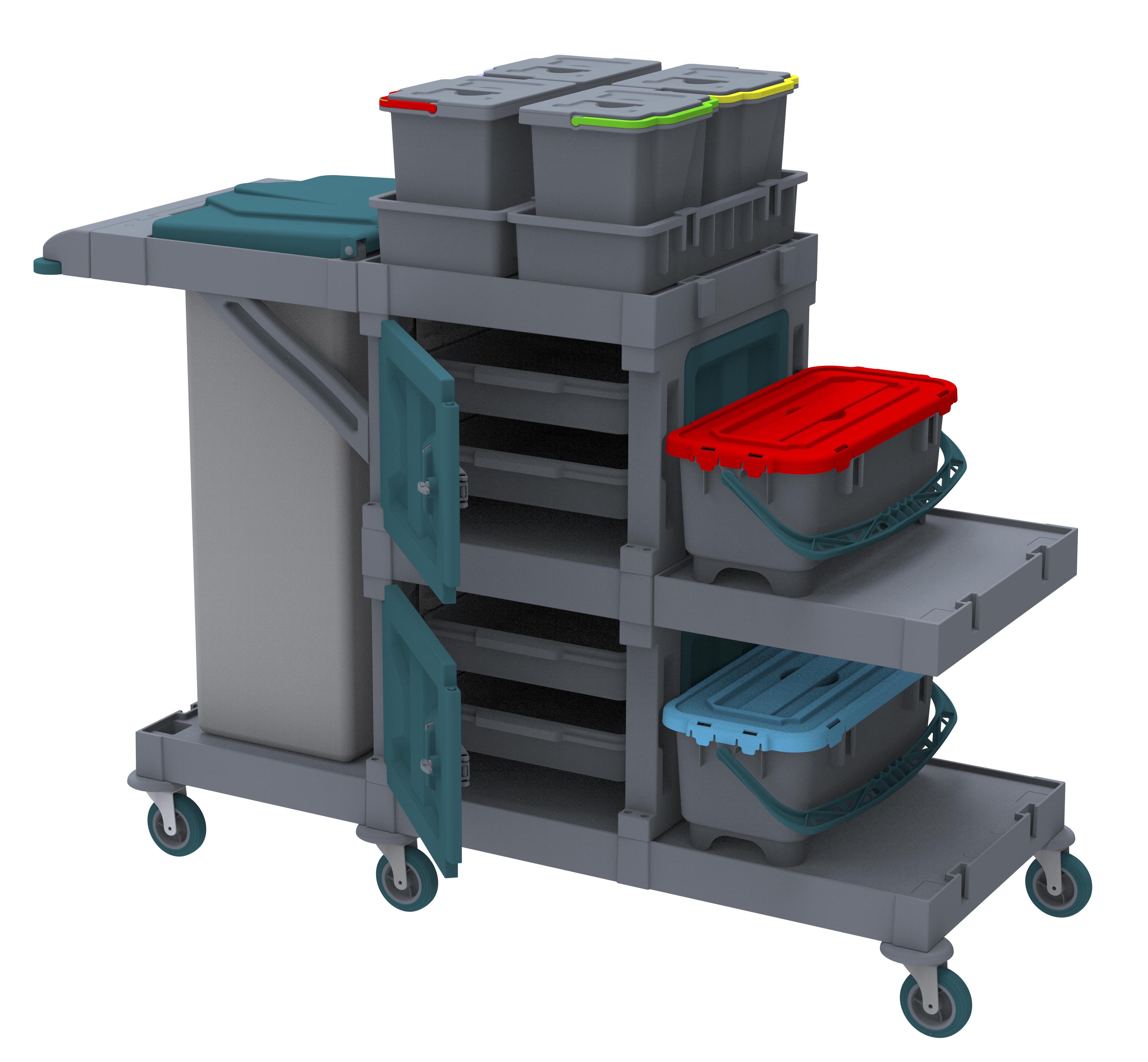  ALFACART CLEANING TROLLEY