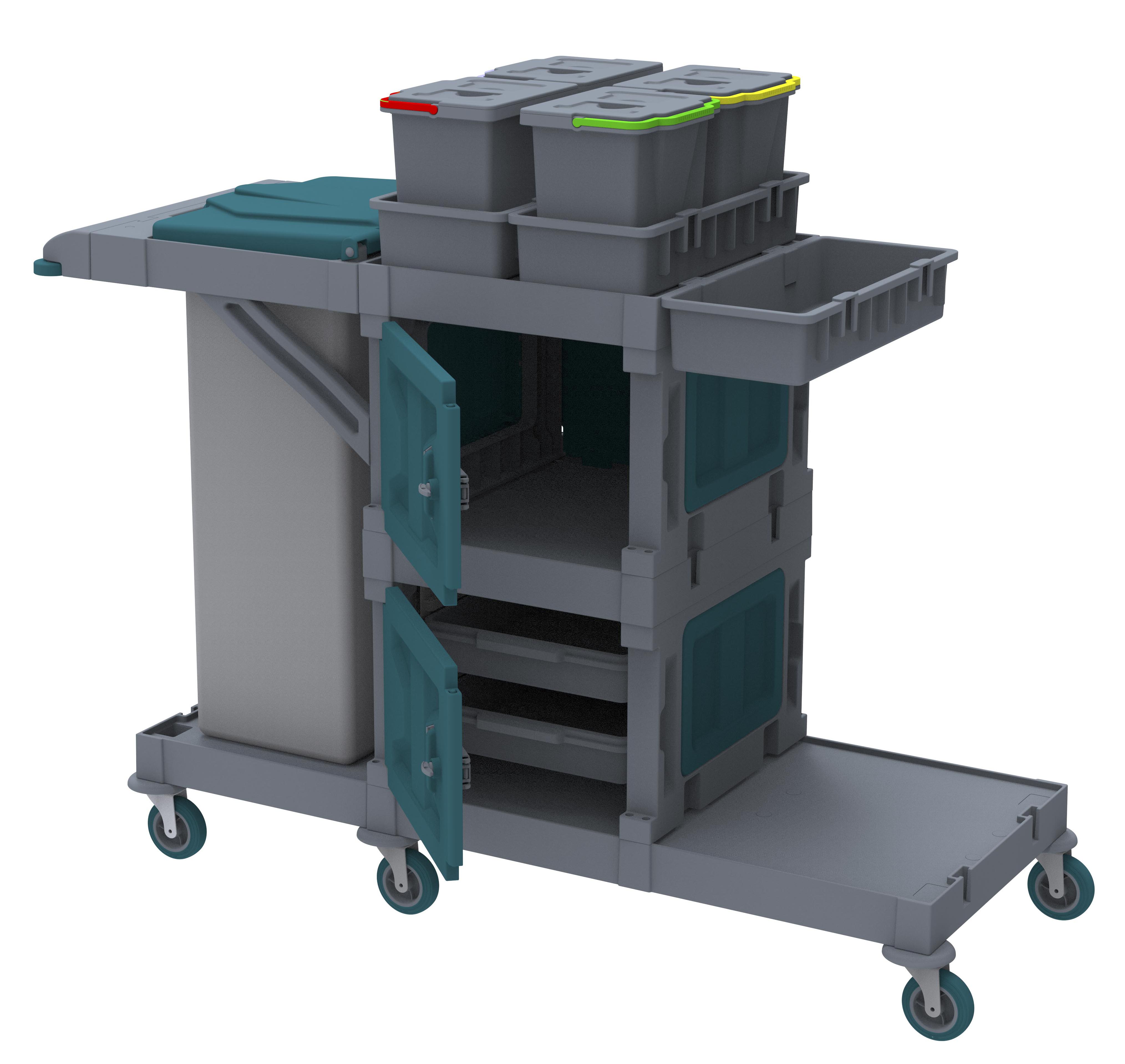 ALFACART CLEANING TROLLEY
