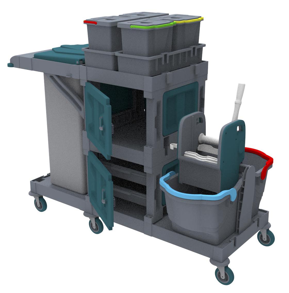  ALFACART CLEANING TROLLEY