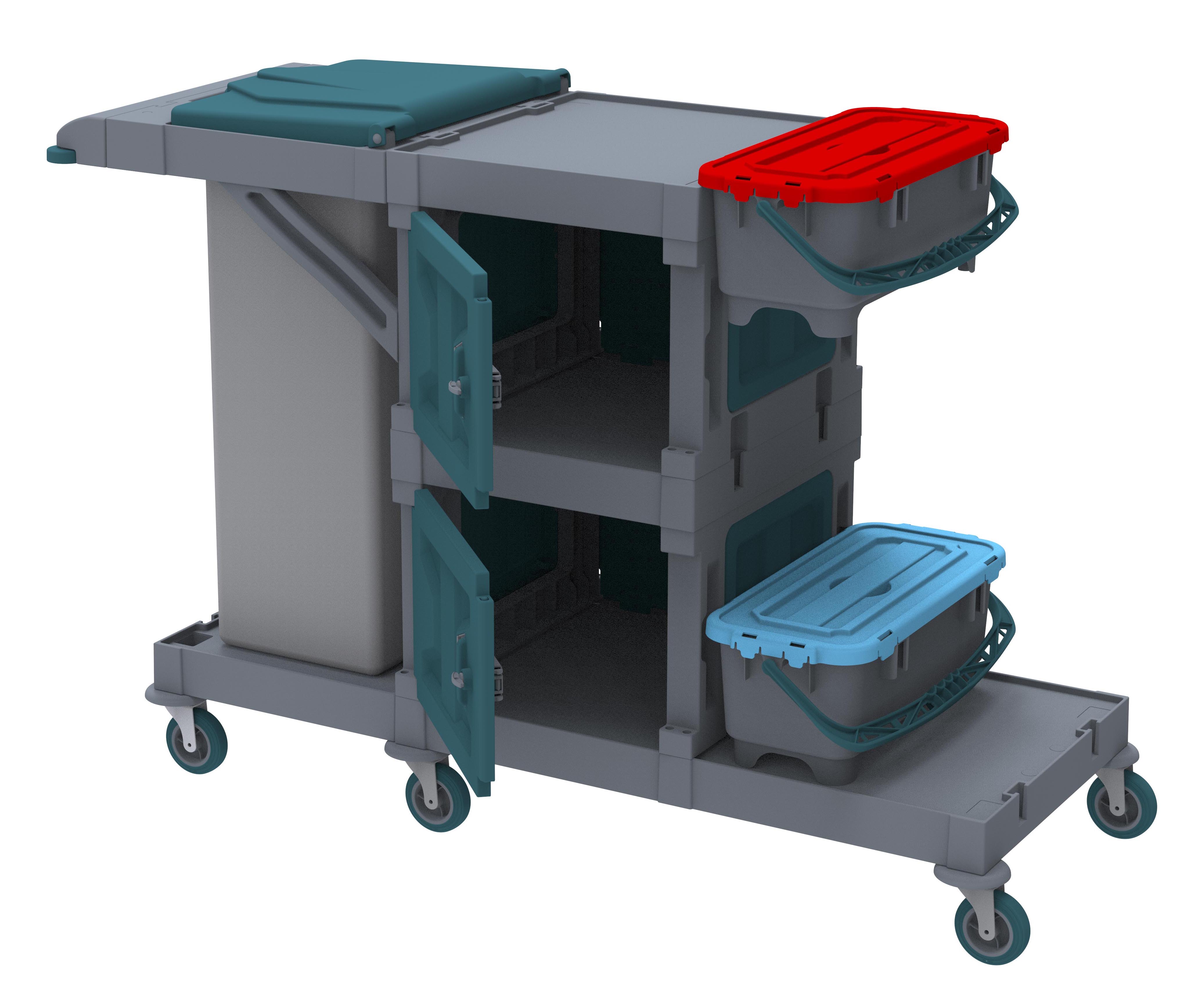 ALFACART TEMİZLİK ARABASI