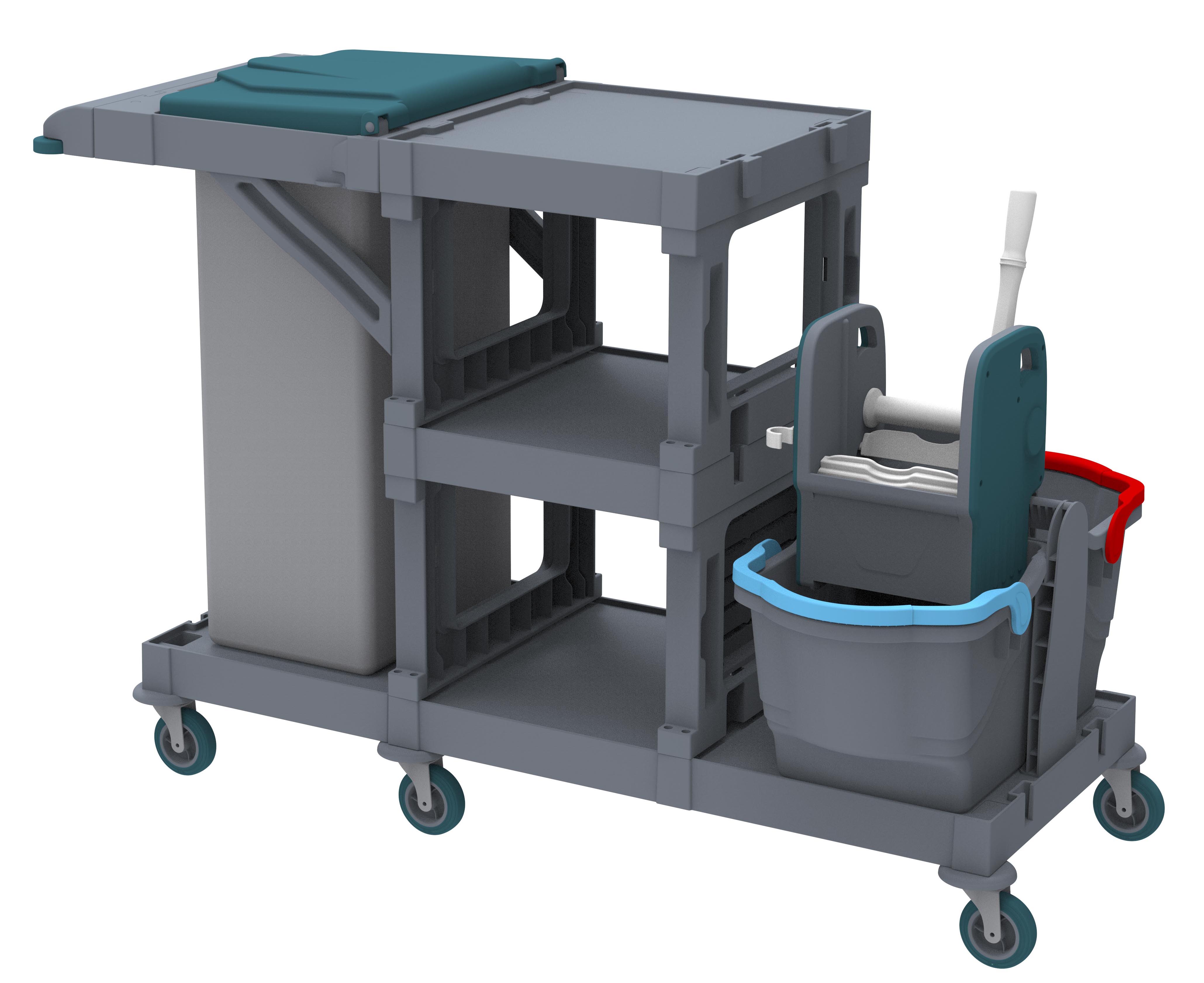 ALFACART CLEANING TROLLEY