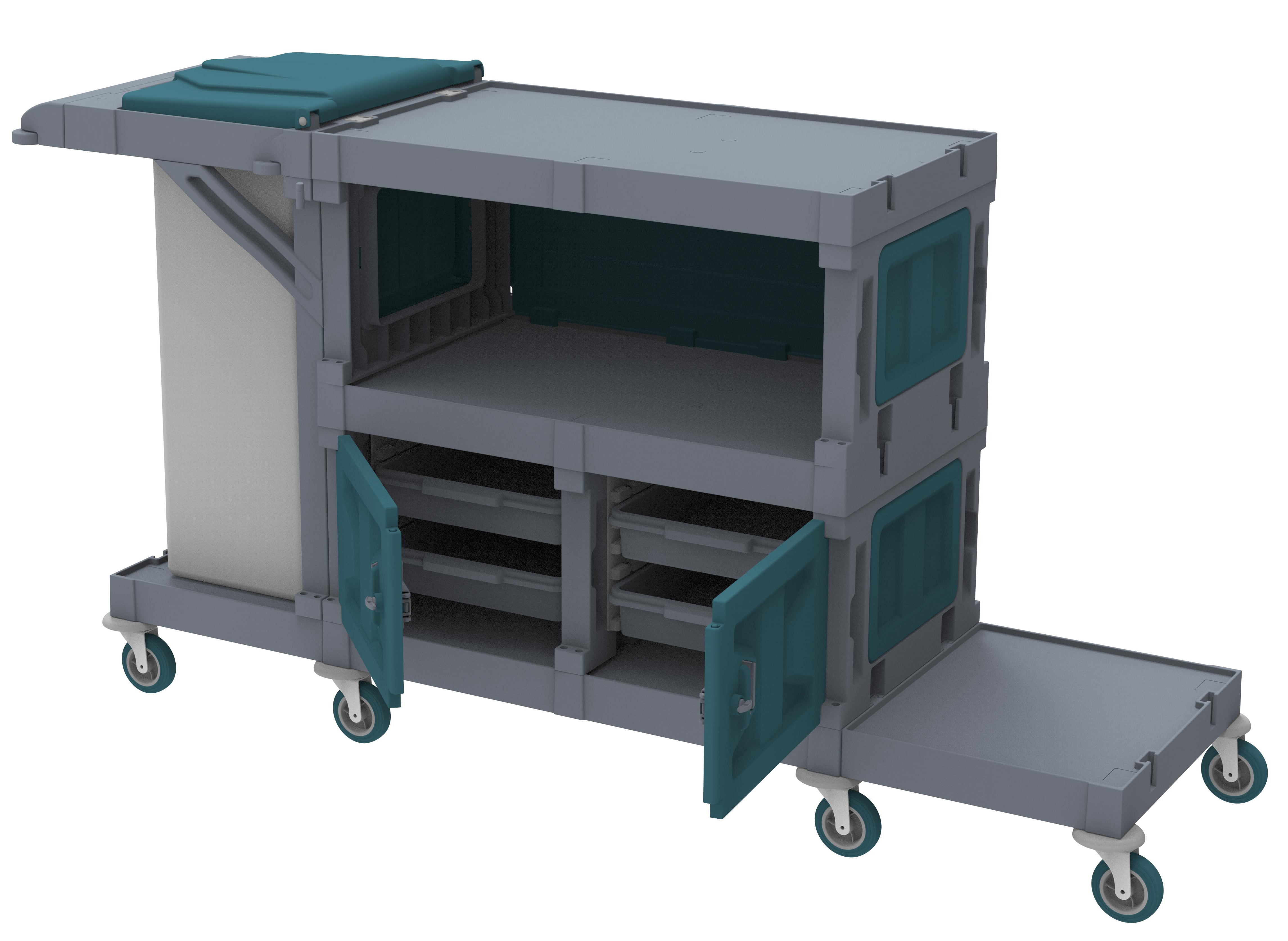 ALFACART CLEANING TROLLEY
