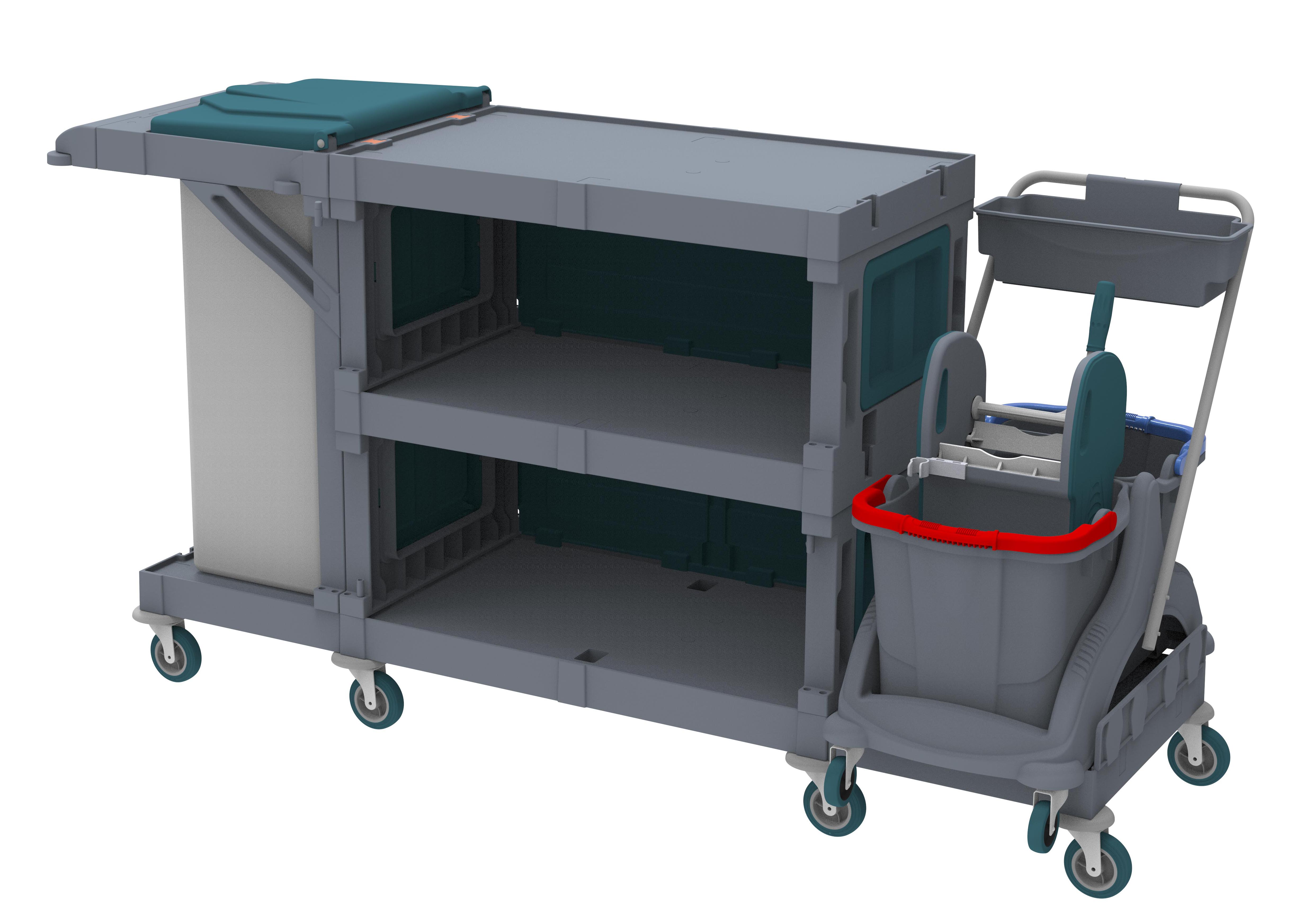 ALFACART CLEANING TROLLEY