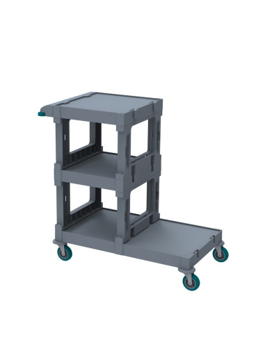 ALFACART HOSPITAL CLEANING TROLLEY