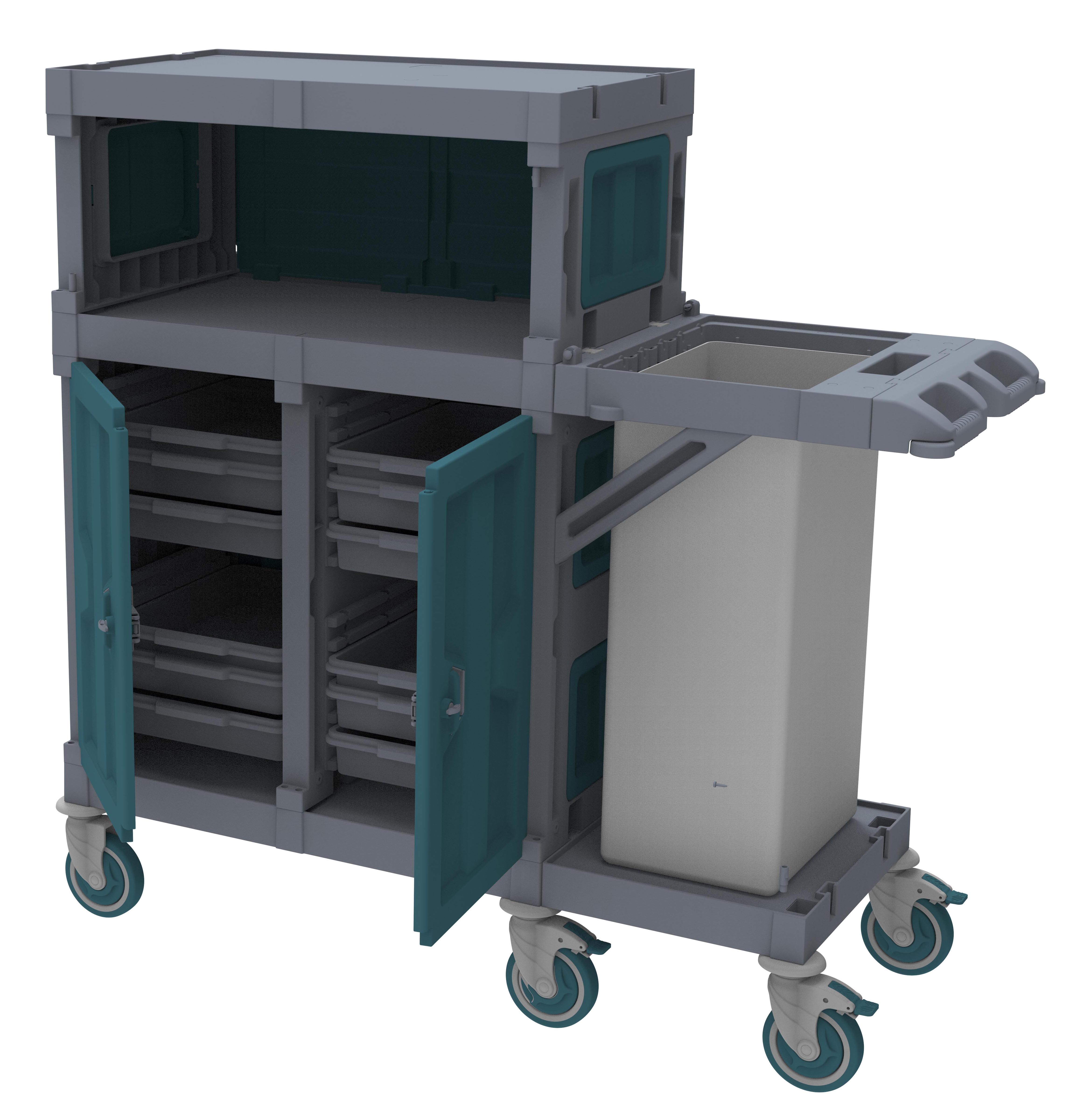  ALFACART HOUSEKEEPING TROLLEY