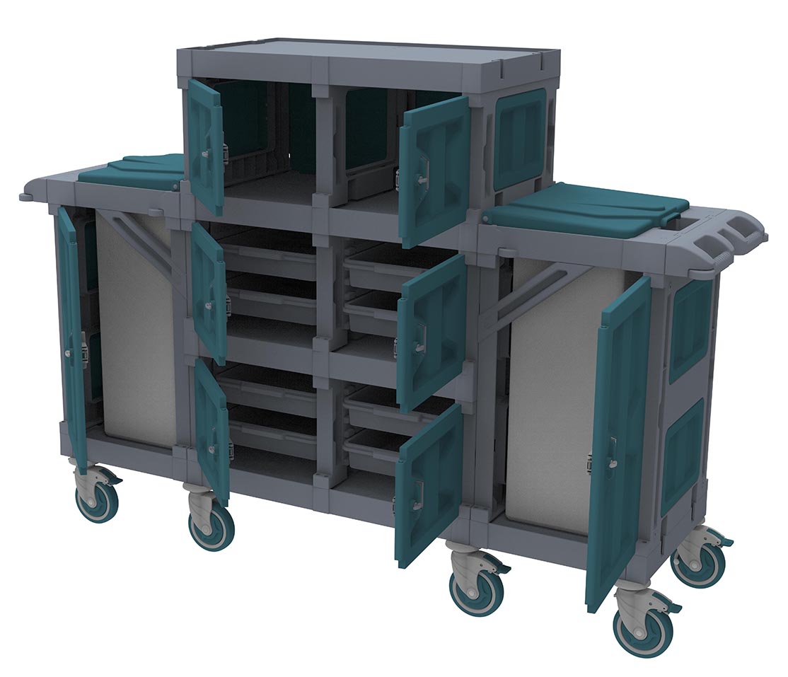 ALFACART HOUSEKEEPING TROLLEY