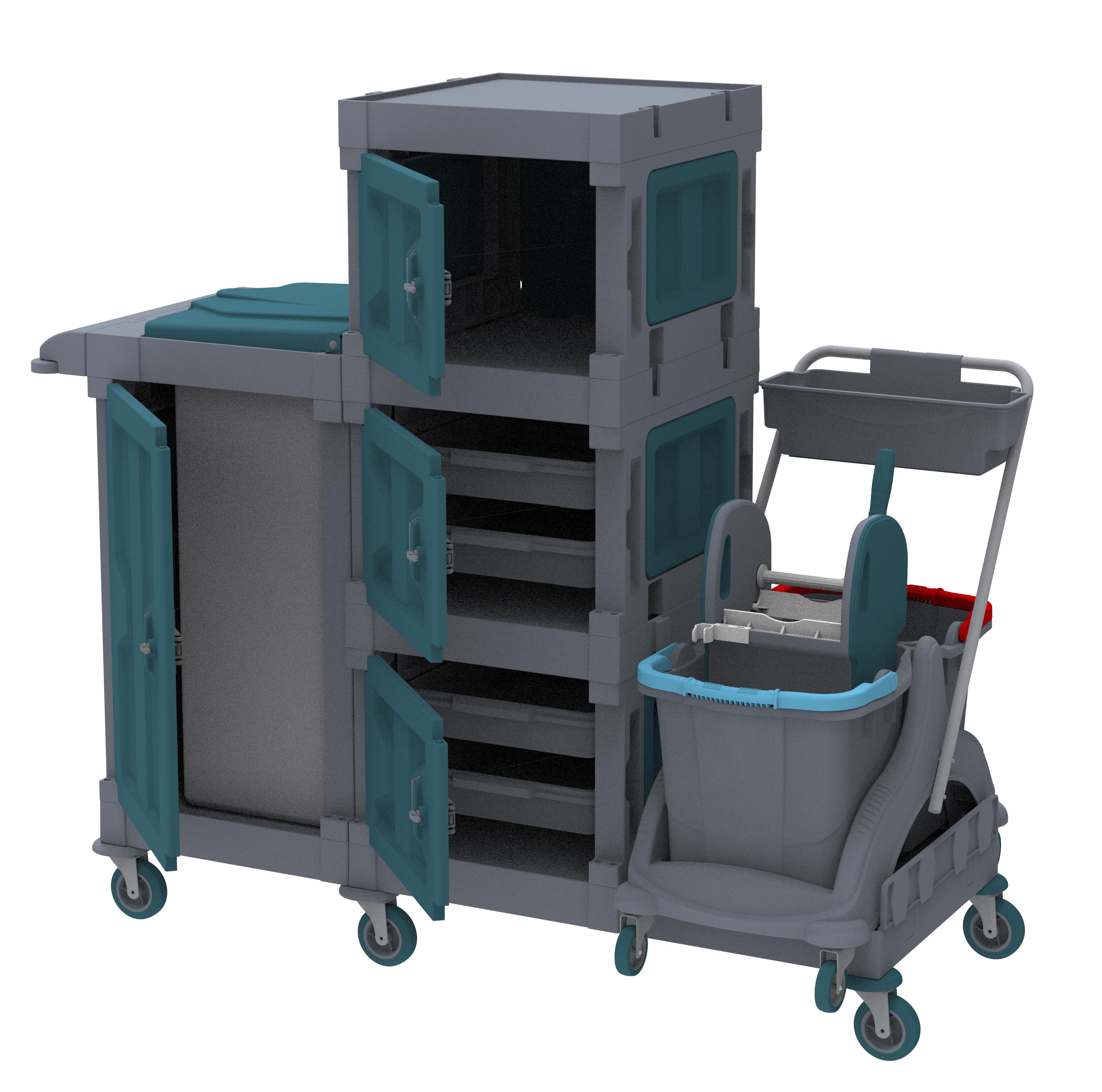 ALFACART HOUSEKEEPING TROLLEY