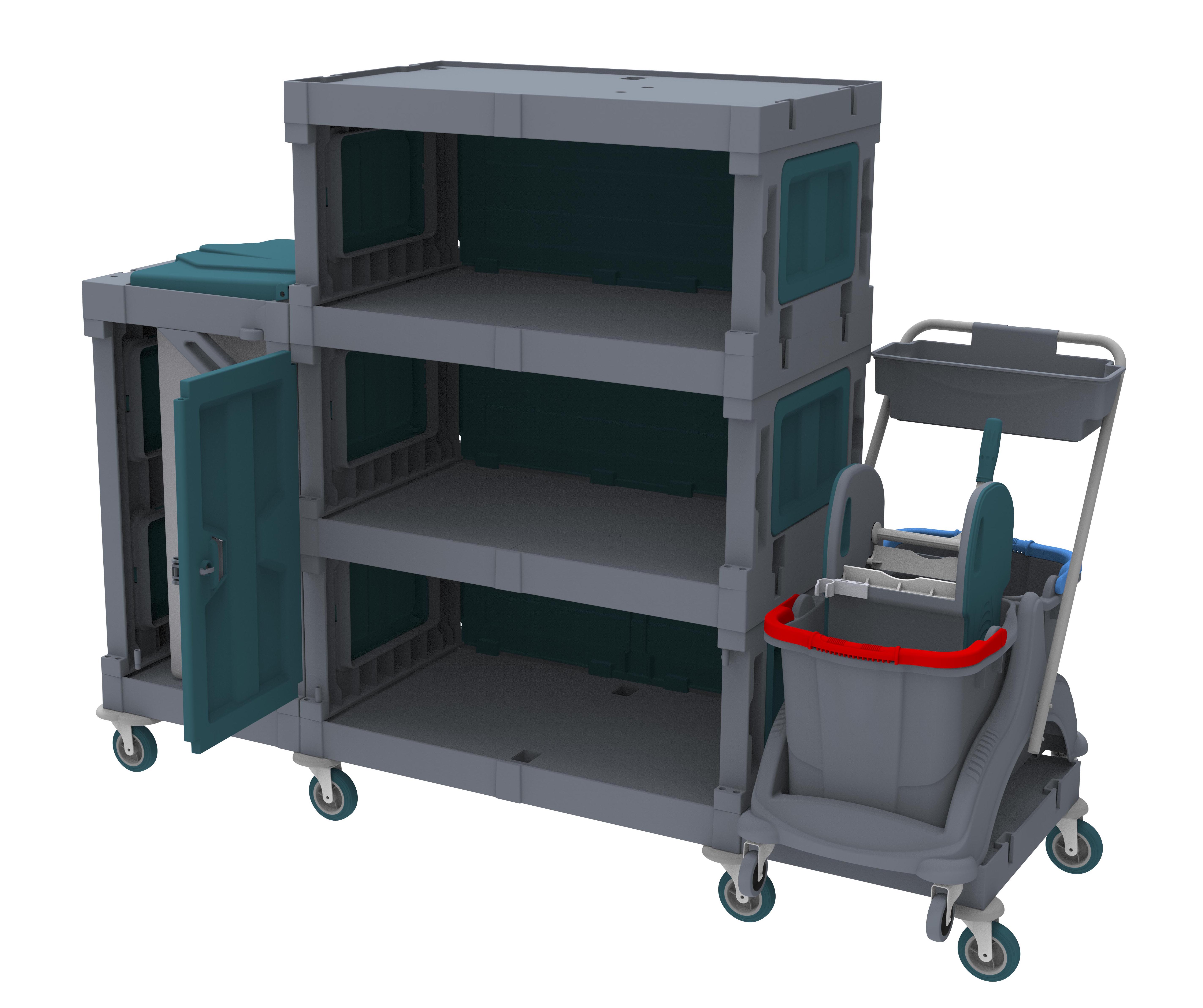 ALFACART HOUSEKEEPING TROLLEY